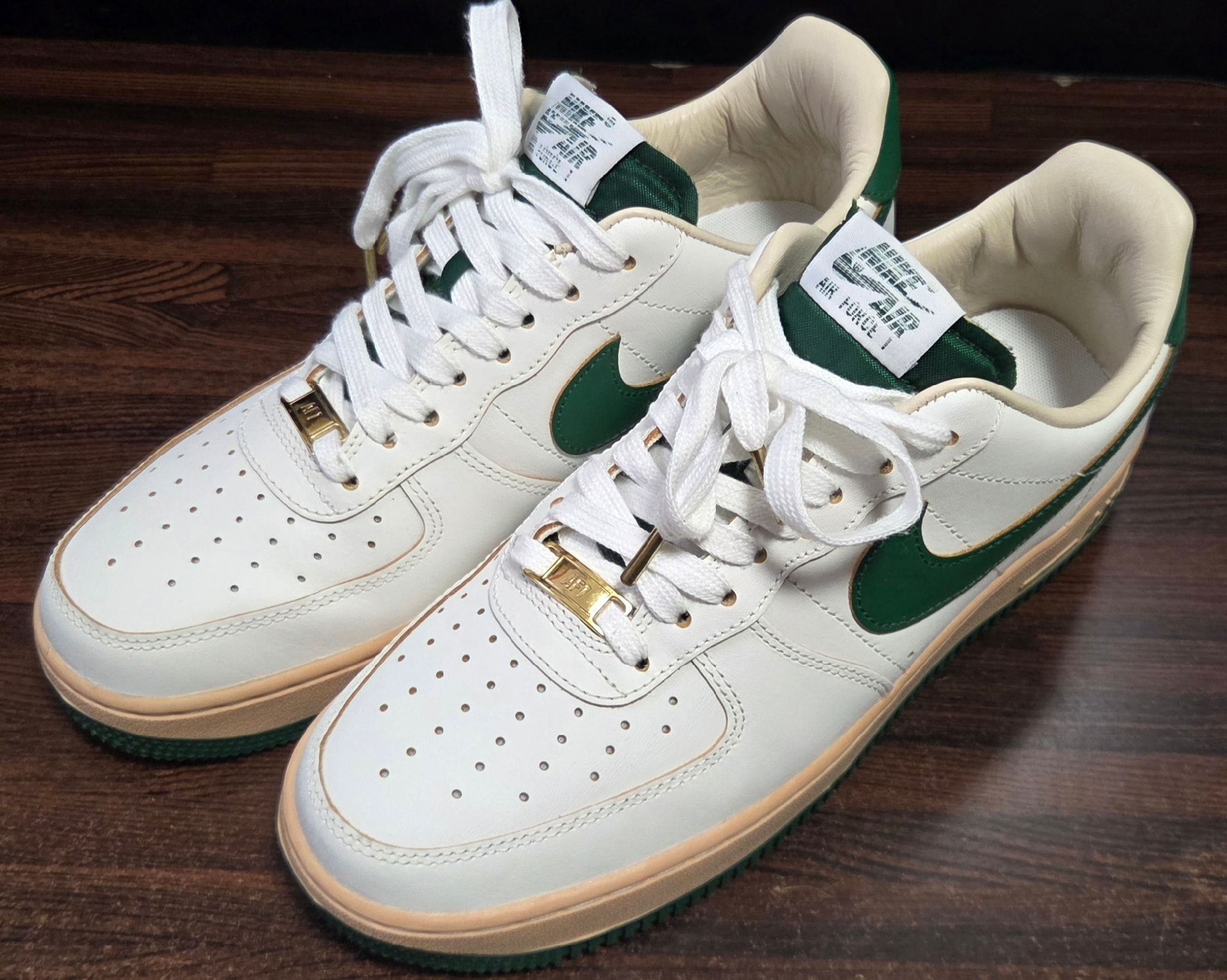Nike Women's Air Force 1 Low "Green and Muslin"