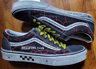 Stranger Things × Vans Style 36 "Stranger Black"