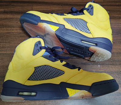 NIKE AIR JORDAN 5 "MICHIGAN"