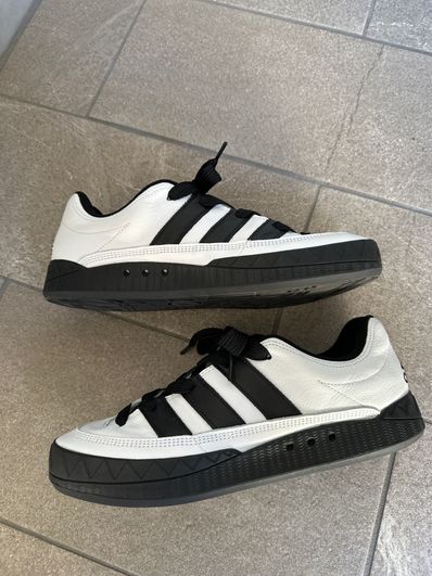 atmos × adidas Adimatic "White/Black"