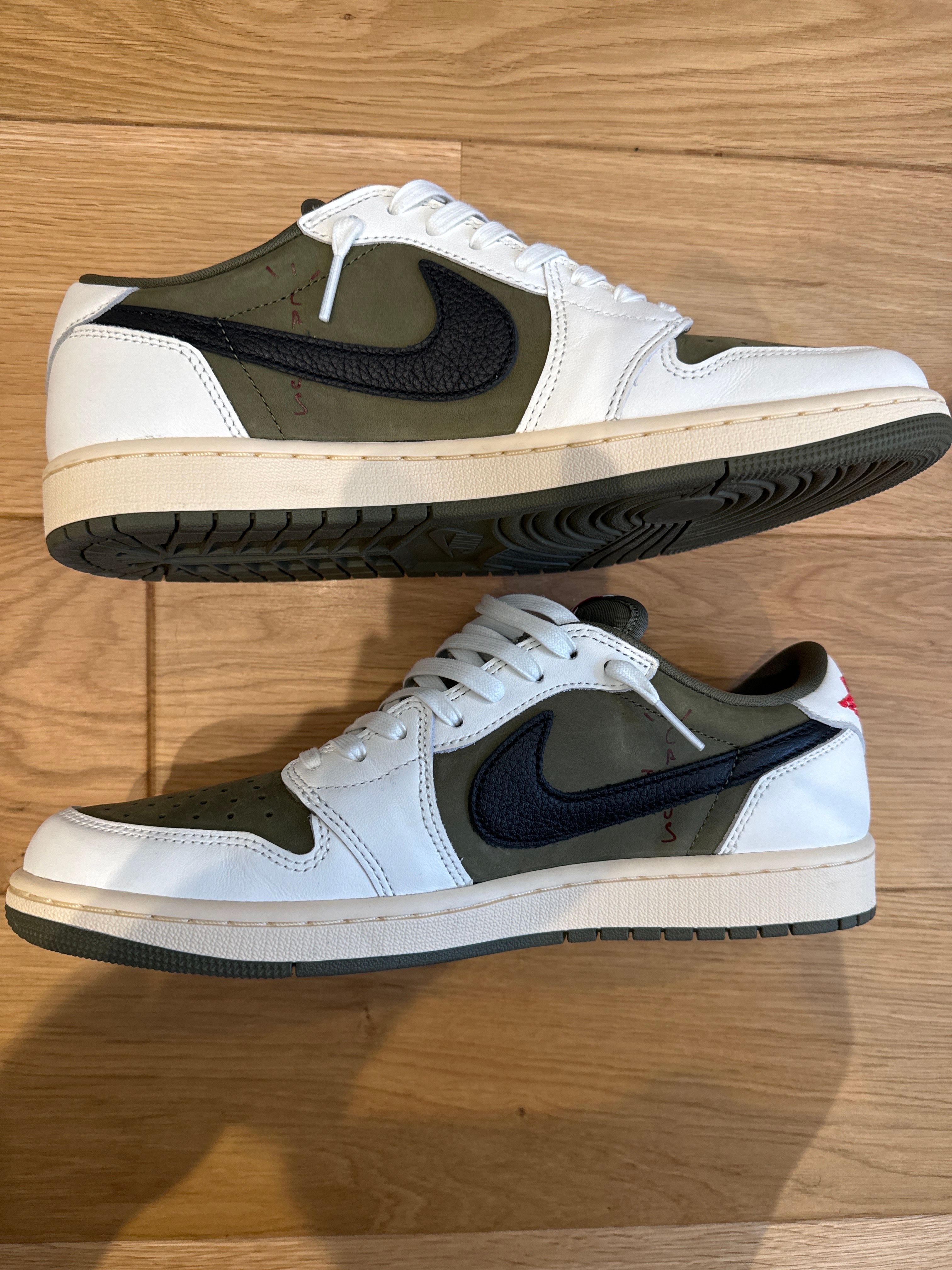Travis Scott × Nike Air Jordan 1 Low OG SP "Reverse Olive"