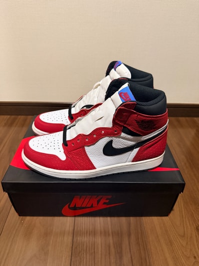 Spiderman × Nike Air Jordan 1 Origin Story "Gym Red/White/Photo Blue/Black"
