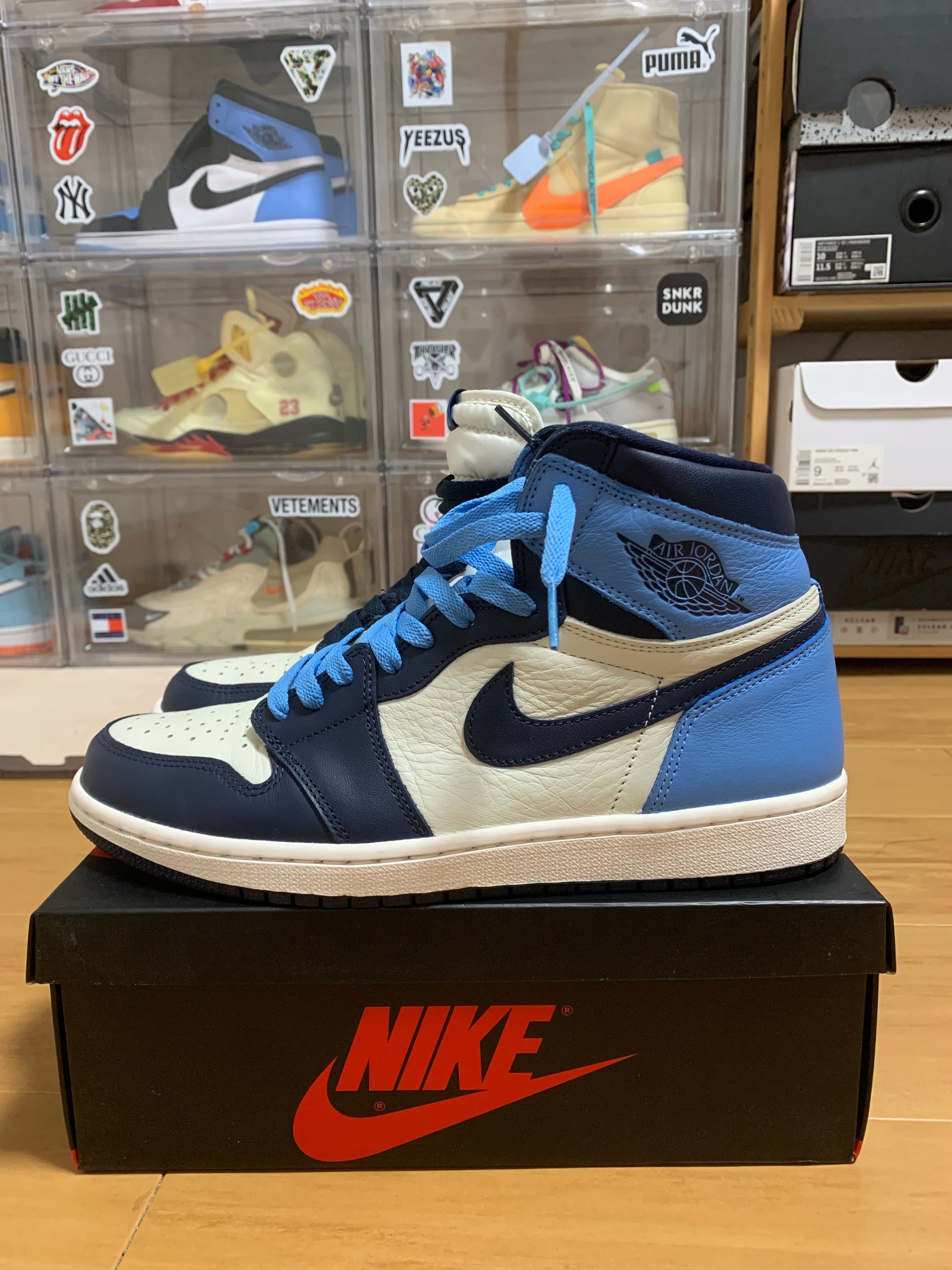 Nike Air Jordan 1 Retro High OG "Obsidian/University Blue"