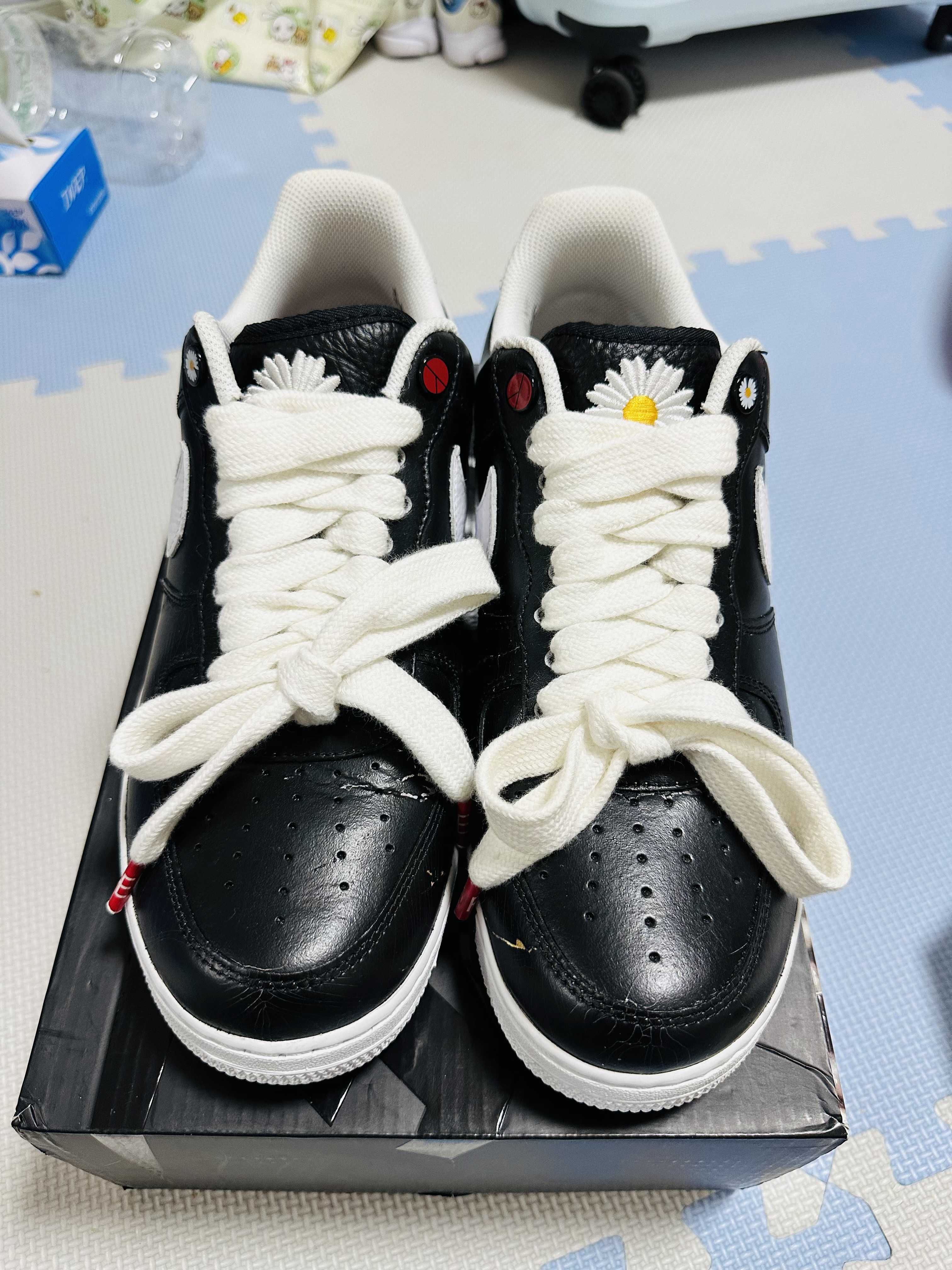 PEACEMINUSONE × Nike Air Force 1 Low Para Noise "Black" / G-DRAGON