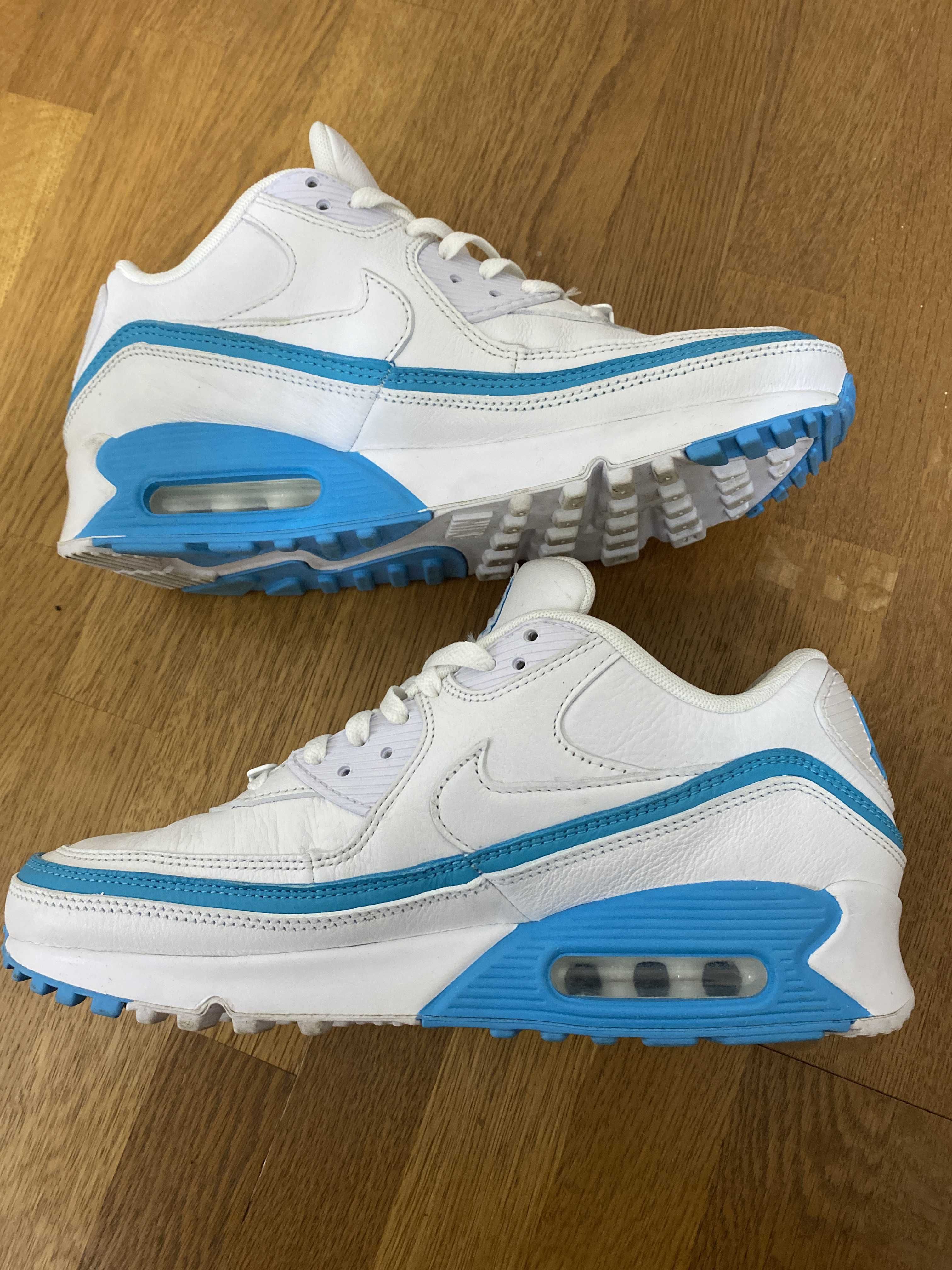 UNDEFEATED × Nike Air Max 90 "White/Blue"