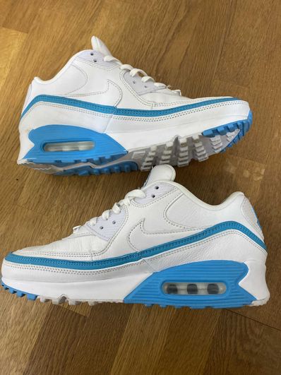 UNDEFEATED × Nike Air Max 90 "White/Blue"