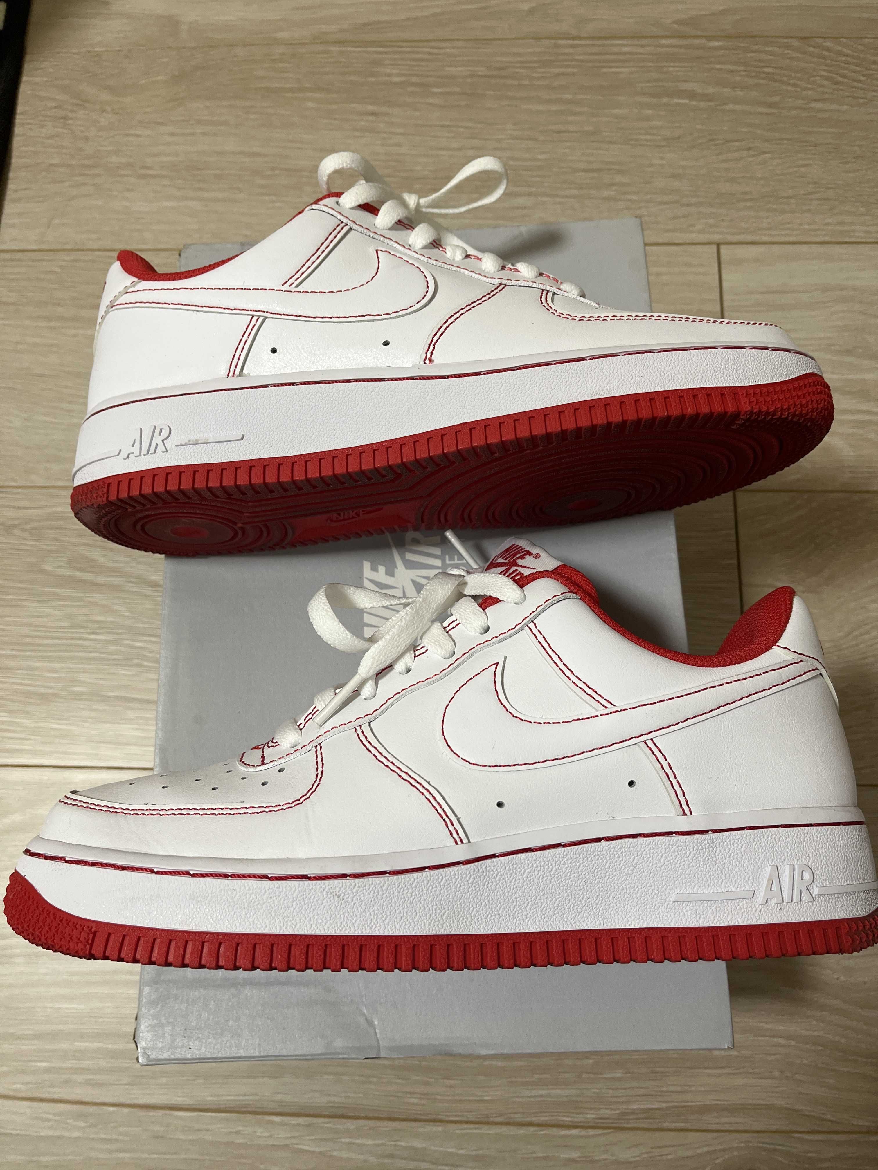 Nike Air Force 1 Low '07 Stitch "Radiant Red"