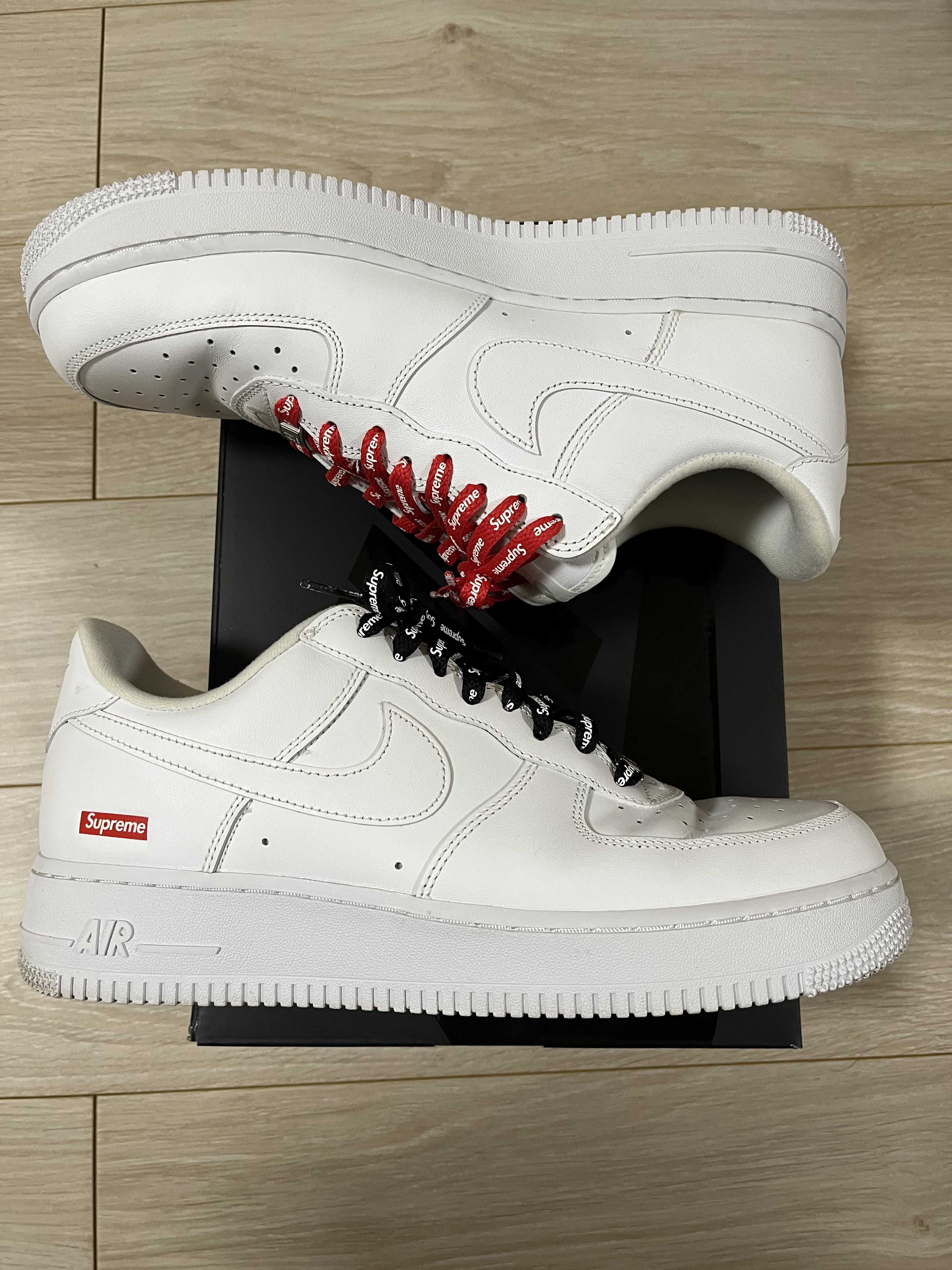 Supreme × Nike Air Force 1 Low "White"