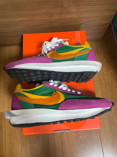 sacai × NIKE LDV WAFFLE "PINE GREEN"