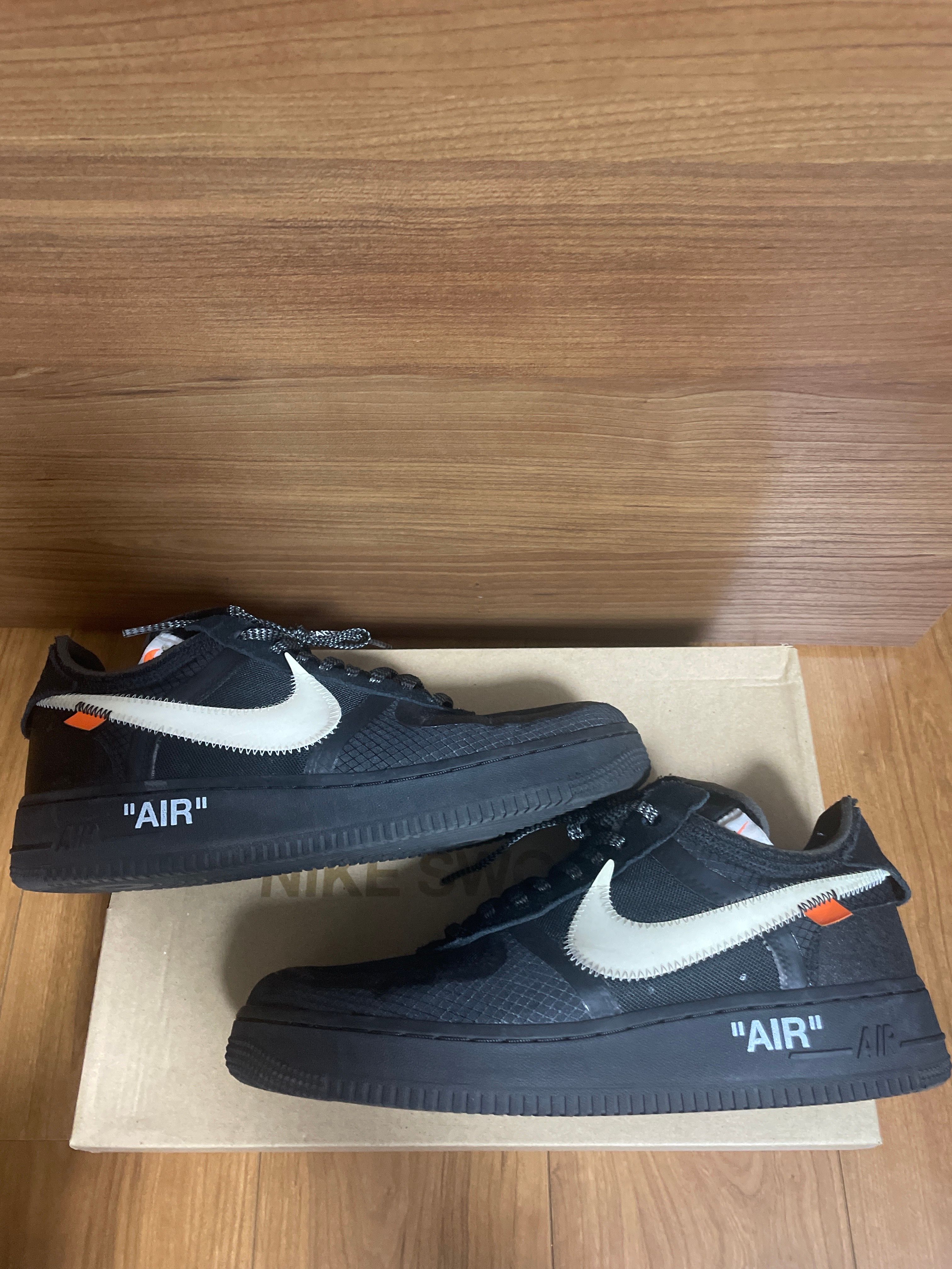 Off-White × Nike Air Force 1 Low "Black"