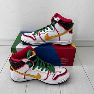 Gundam Unicorn × Nike SB Dunk High PRO QS "UNICORN"