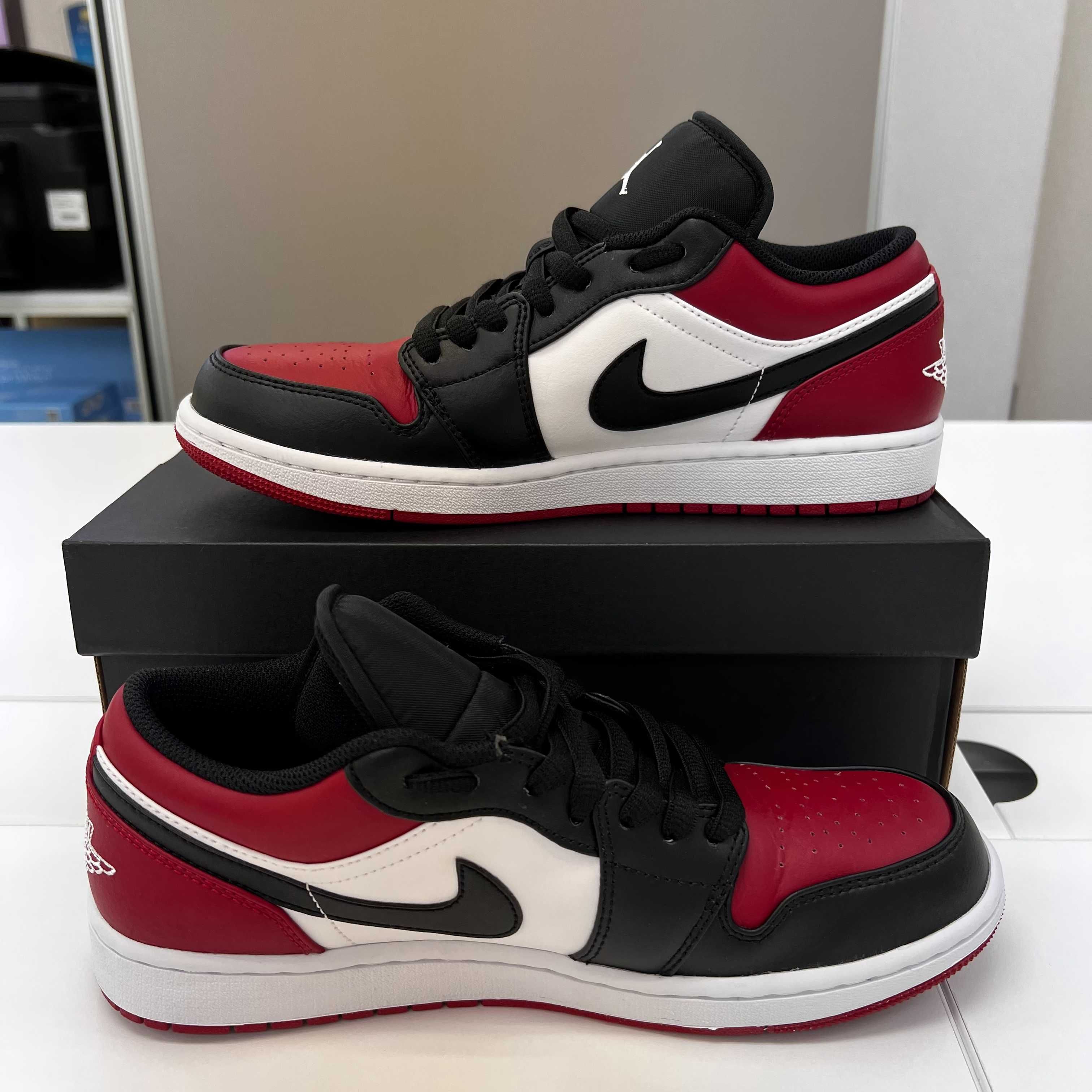 Nike Air Jordan 1 Low "Bred Toe"