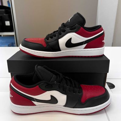 Nike Air Jordan 1 Low "Bred Toe"