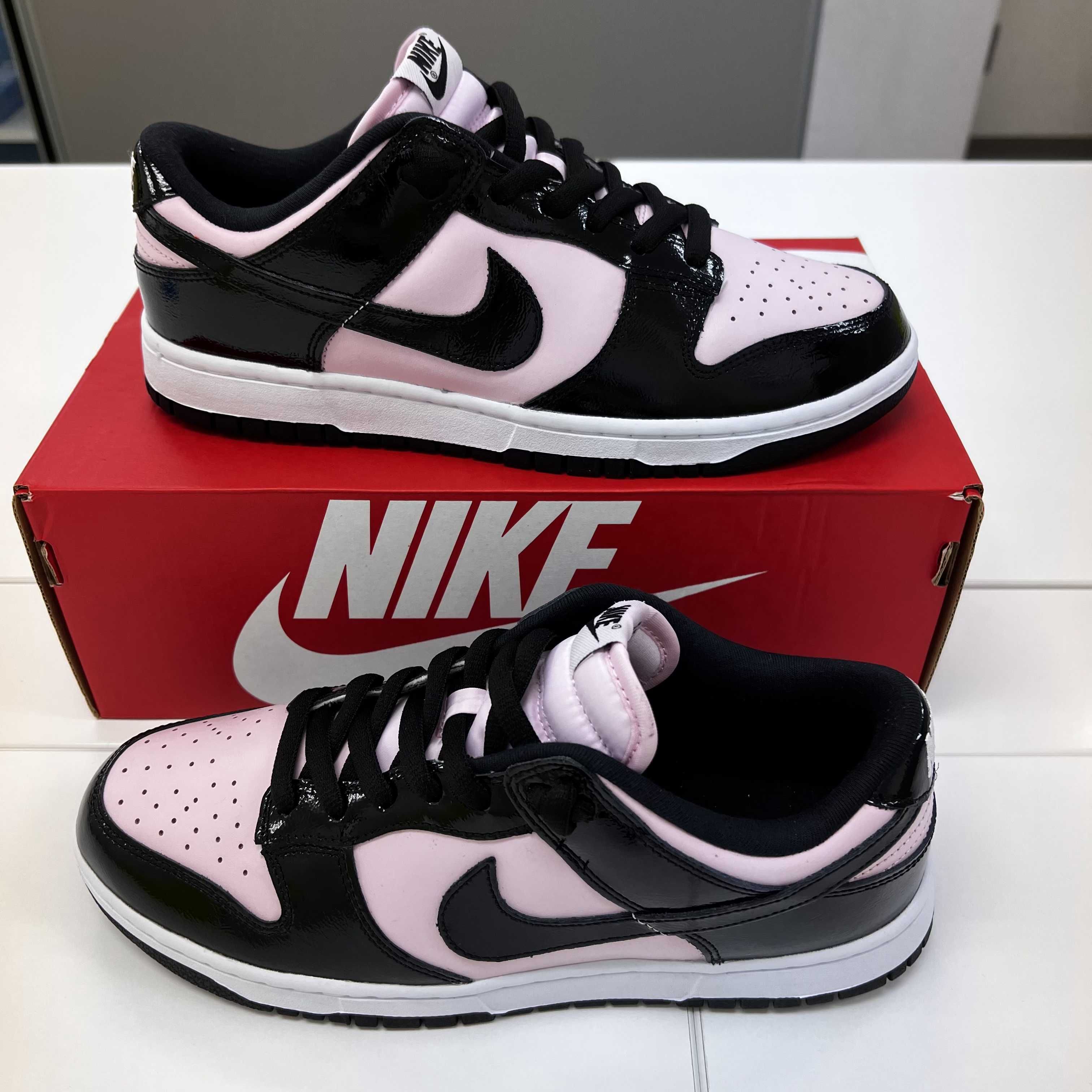Nike Women's Dunk Low Essential "Black Patent Leather"