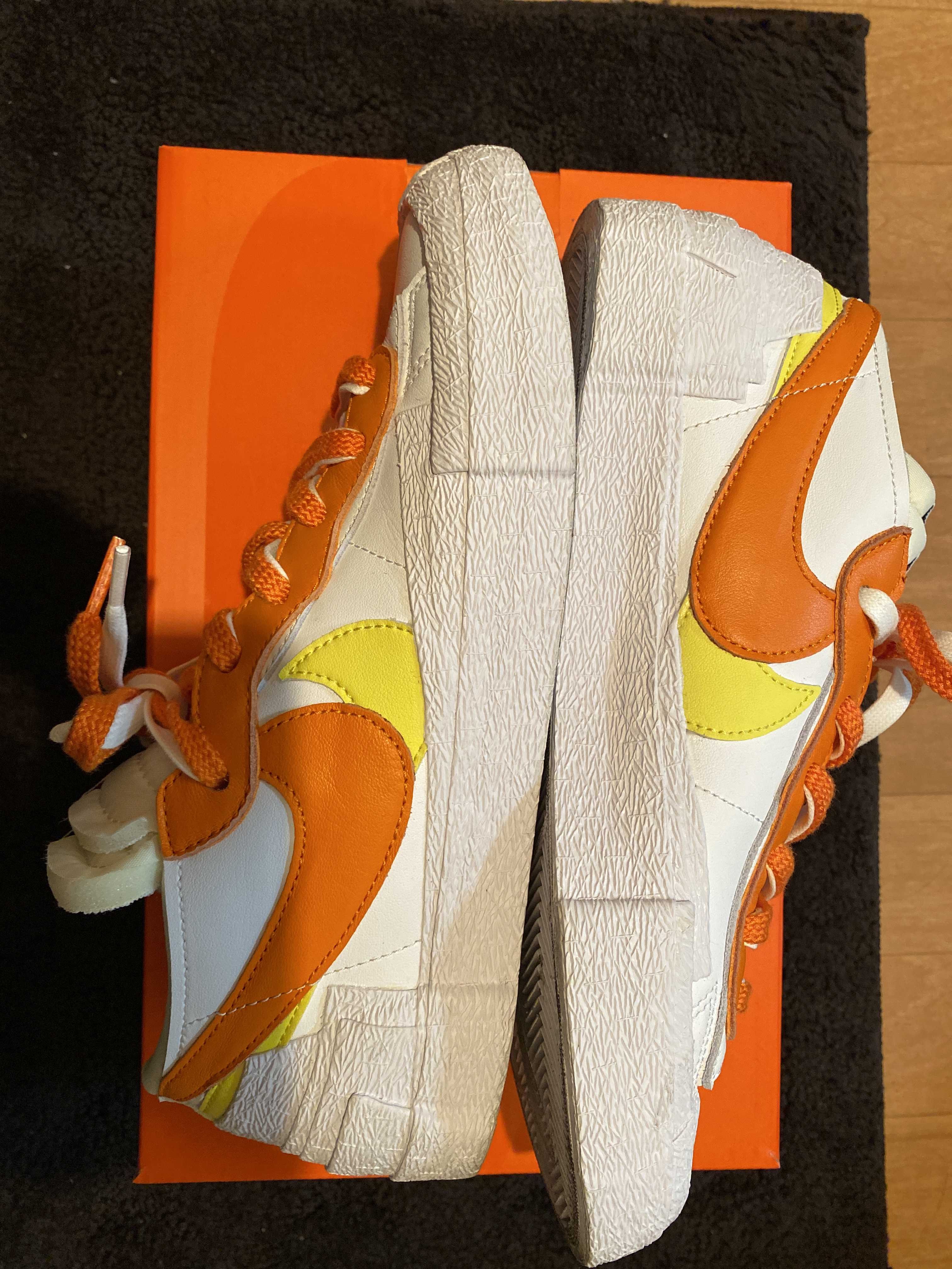 SACAI × NIKE BLAZER LOW "MAGMA ORANGE"