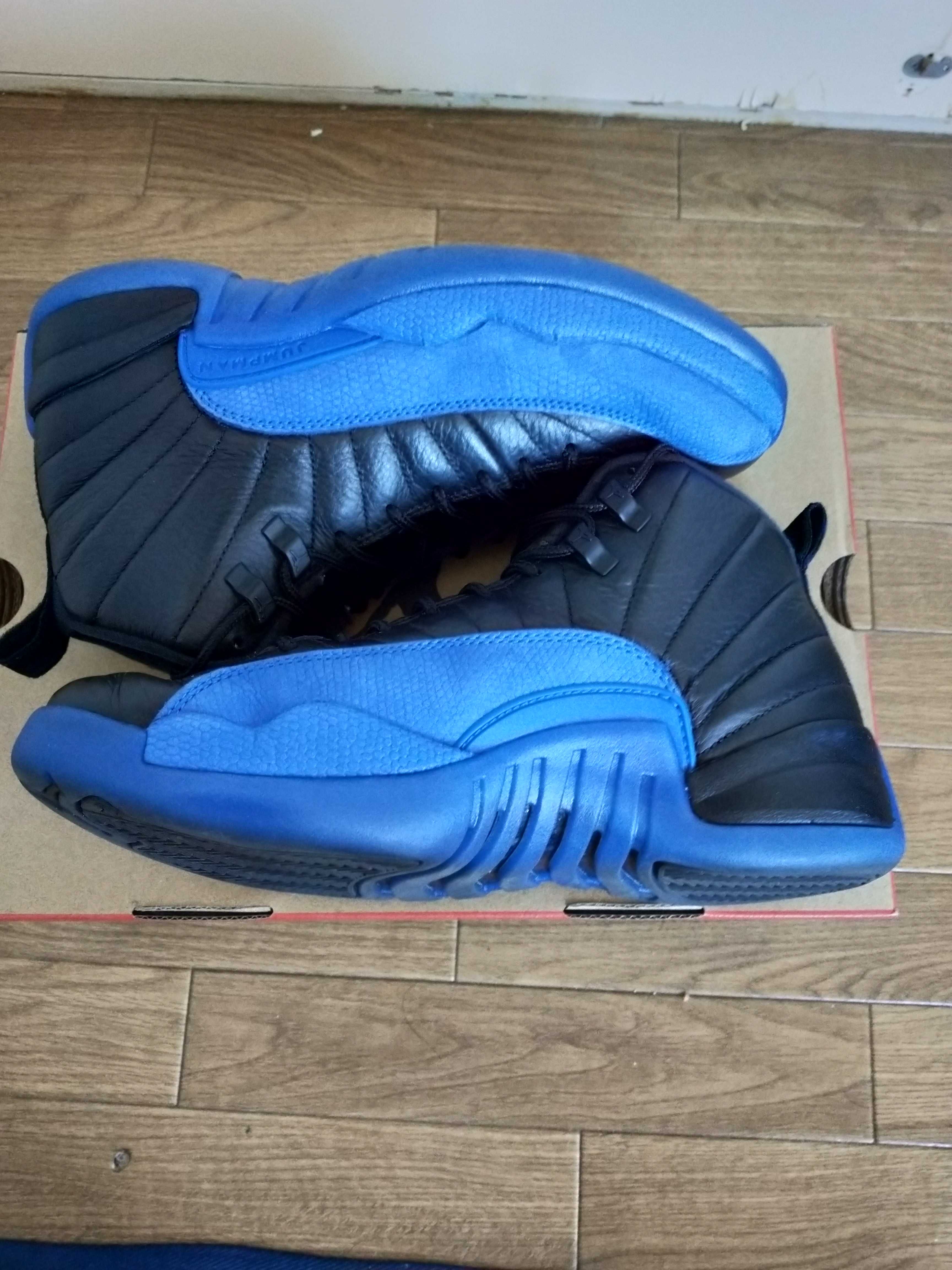 NIKE AIR JORDAN 12 "BLACK GAME ROYAL"