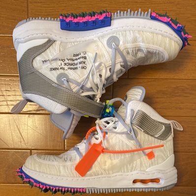 Off-White × Nike Air Force 1 Mid "White"