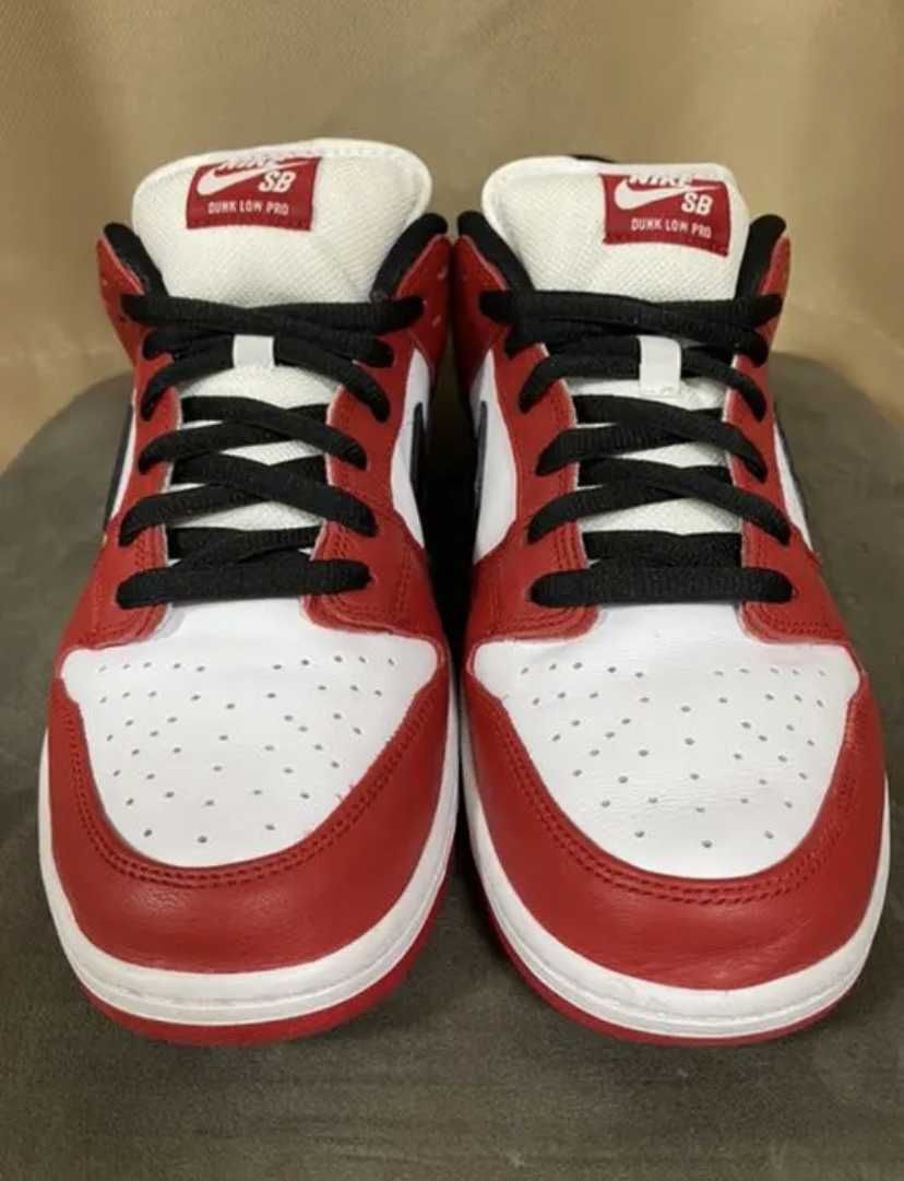 Nike SB Dunk Low Pro "J-Pack Chicago/Varsity Red and White"