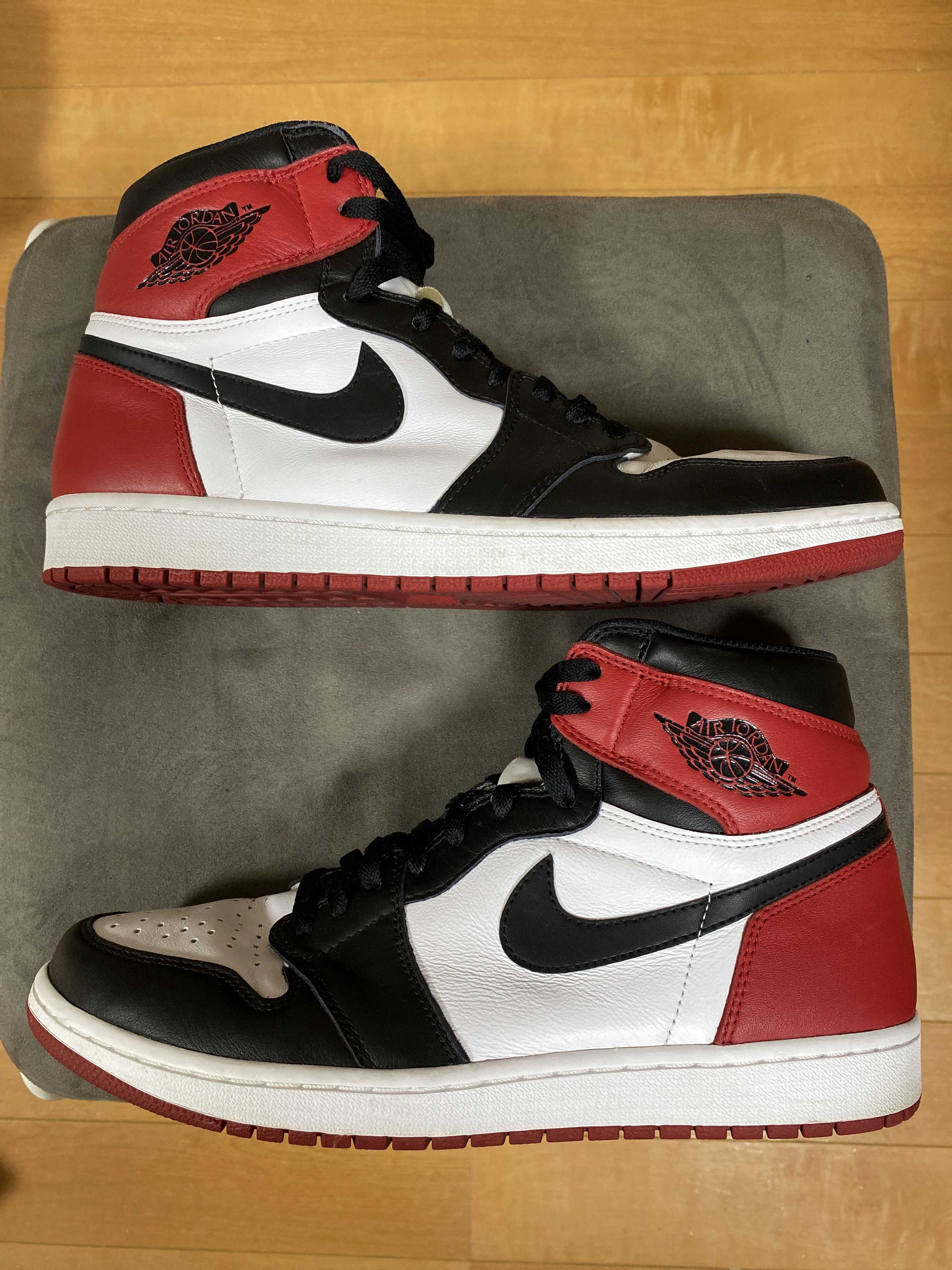 Nike Air Jordan 1 Retro High OG "Black Toe"(2016)