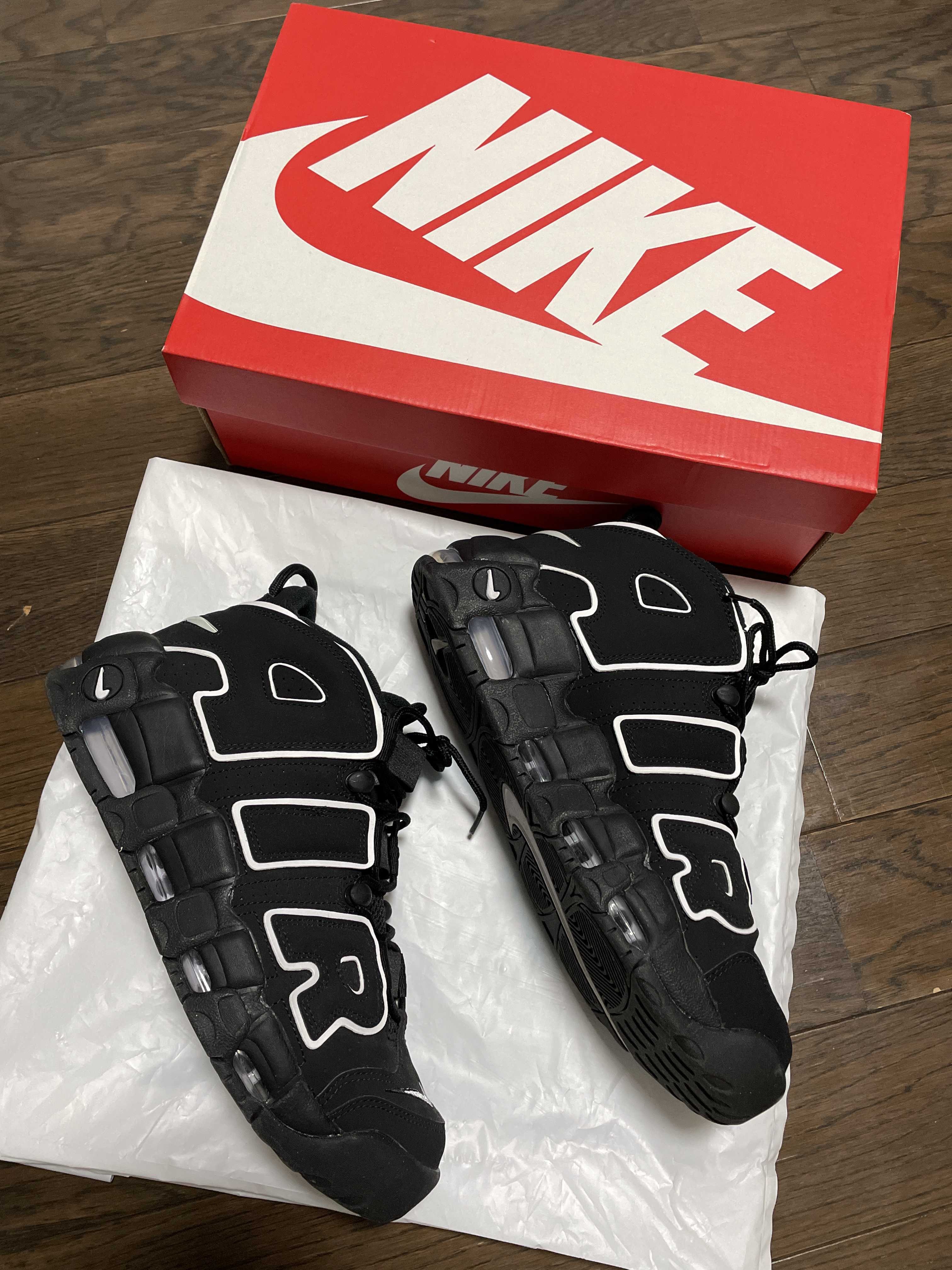 Nike Air More Uptempo "Black/White"(2020)