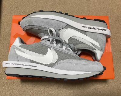 Fragment × sacai × Nike LD Waffle "Light Smoke Grey"