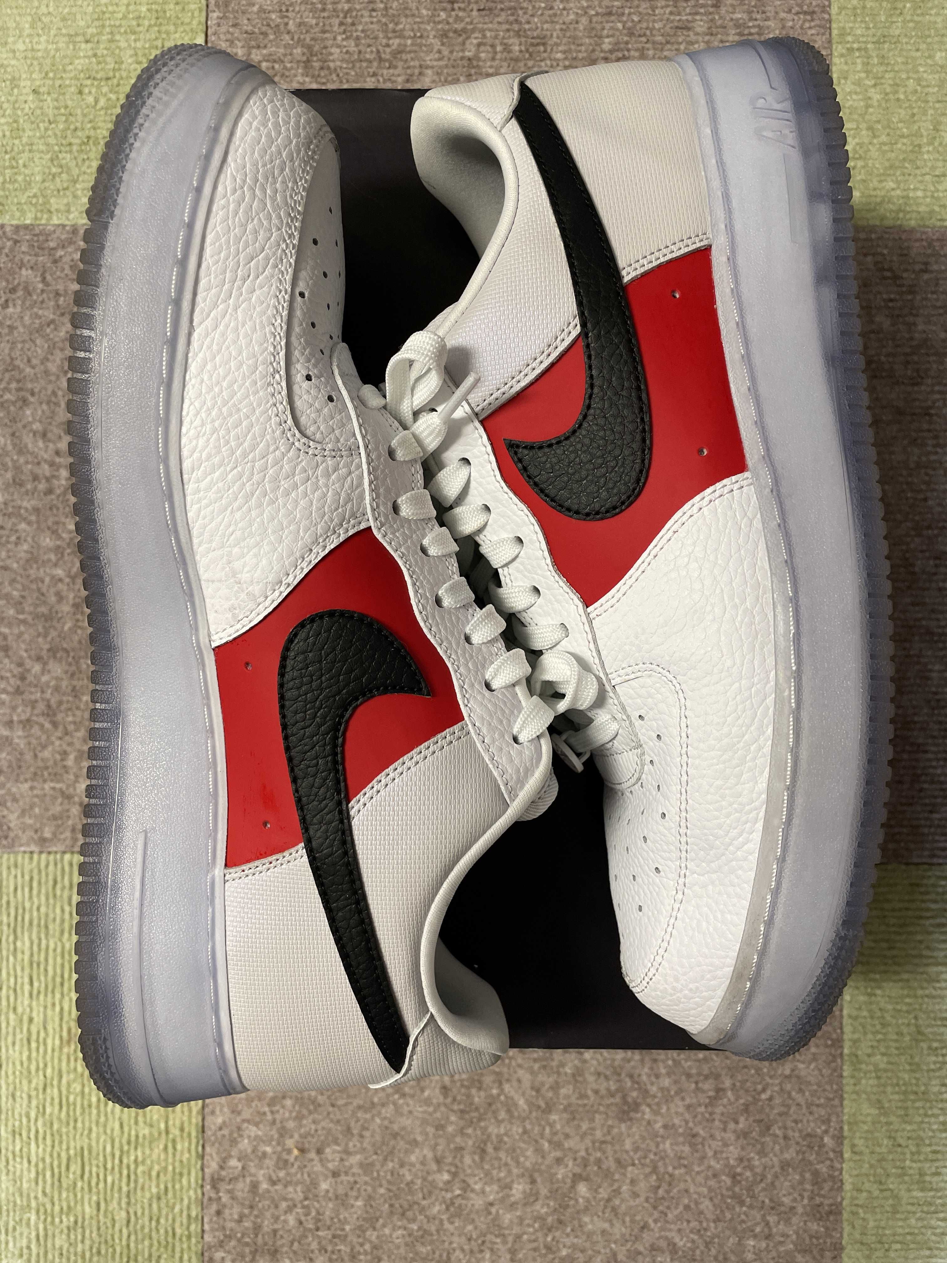 Nike Air Force 1 Low '07 LV8 EMB "White/Red"