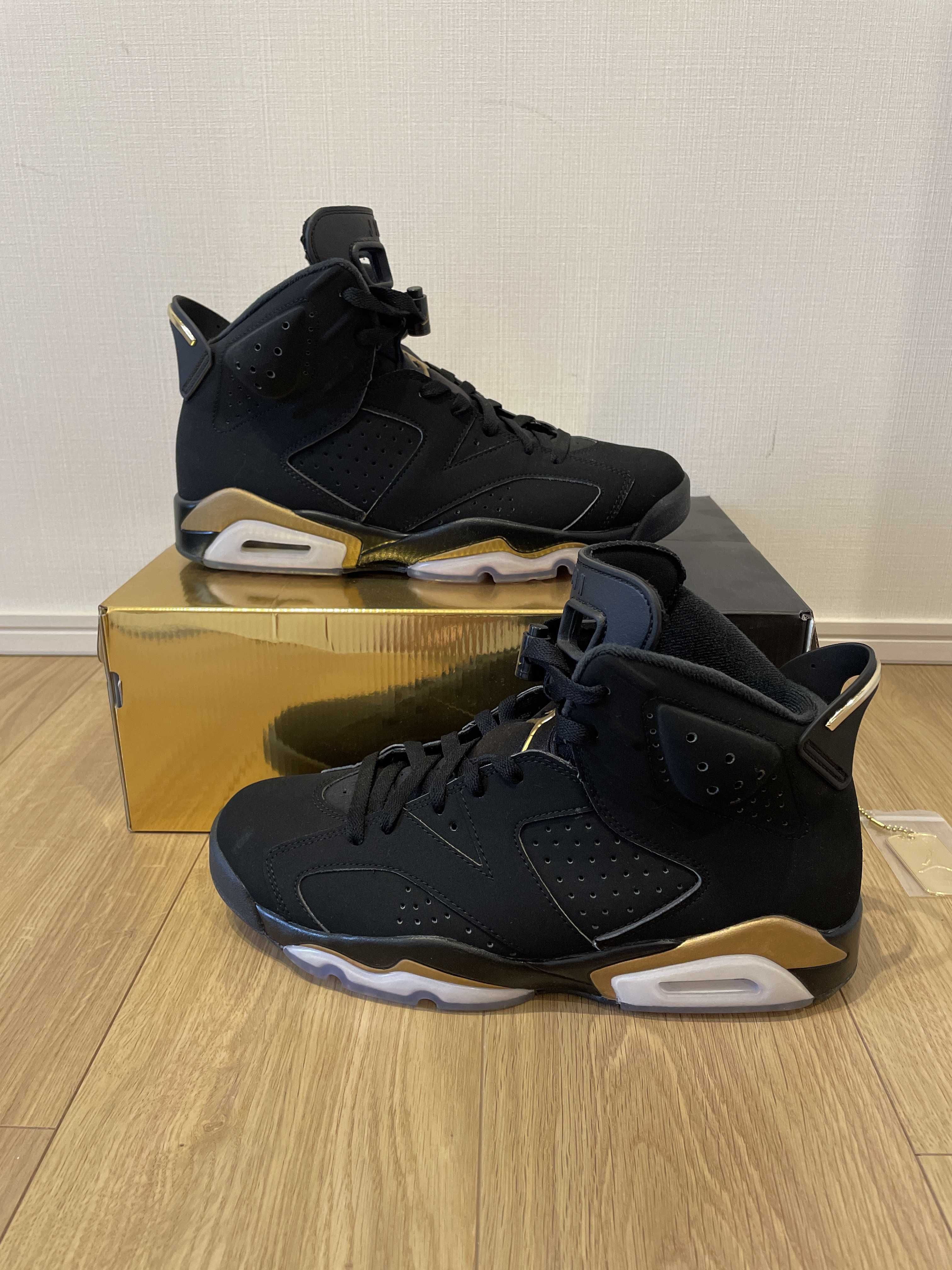 Nike Air Jordan 6 DMP "Black/Metallic Gold" (2020)