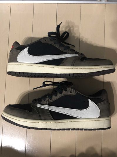 Travis Scott × Nike Air Jordan 1 Low OG SP-T "Black/Dark Mocha"