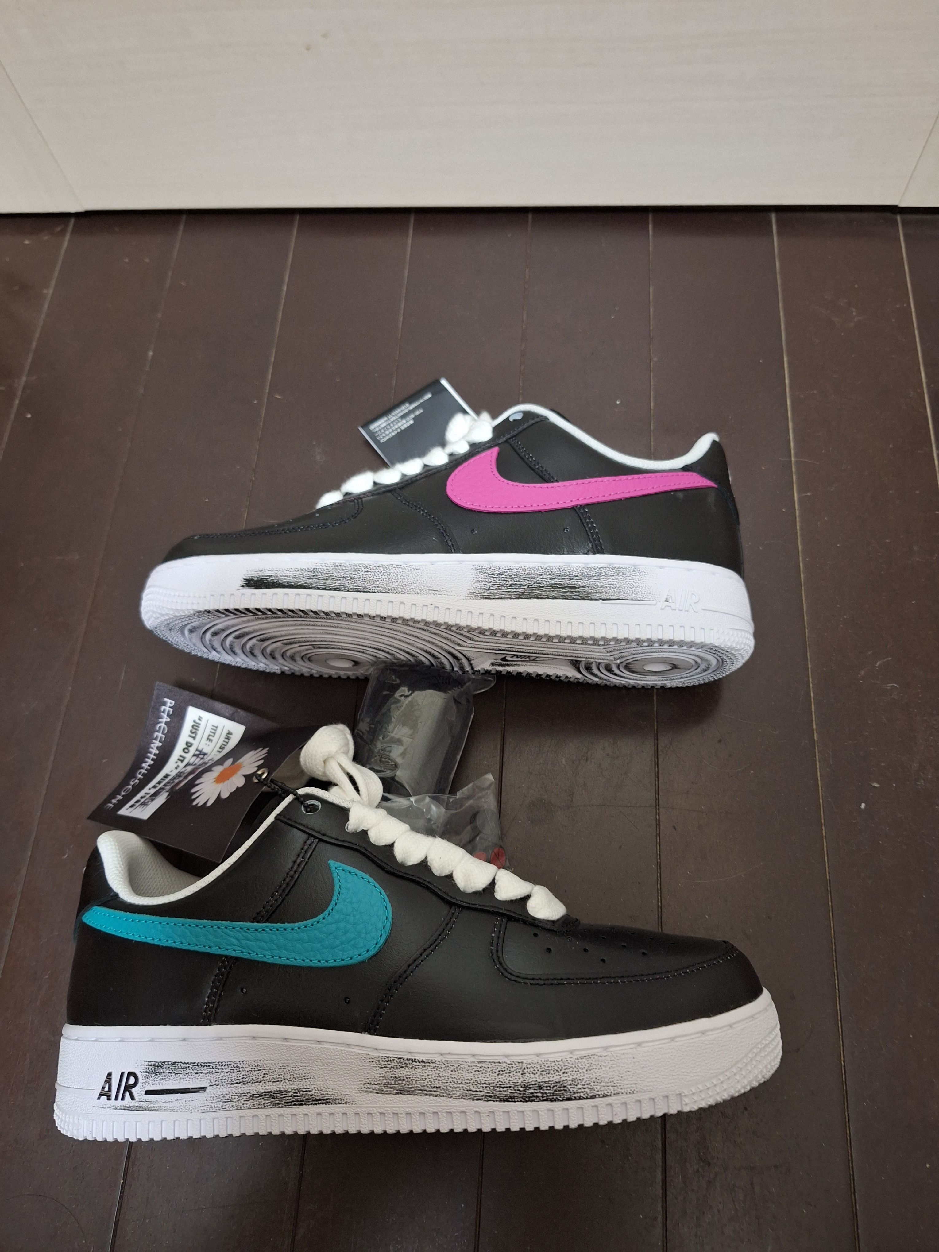 PEACEMINUSONE × Nike Air Force 1 Low '07 Para-Noise 3.0 "Black and Multi-Color" / G-DRAGON