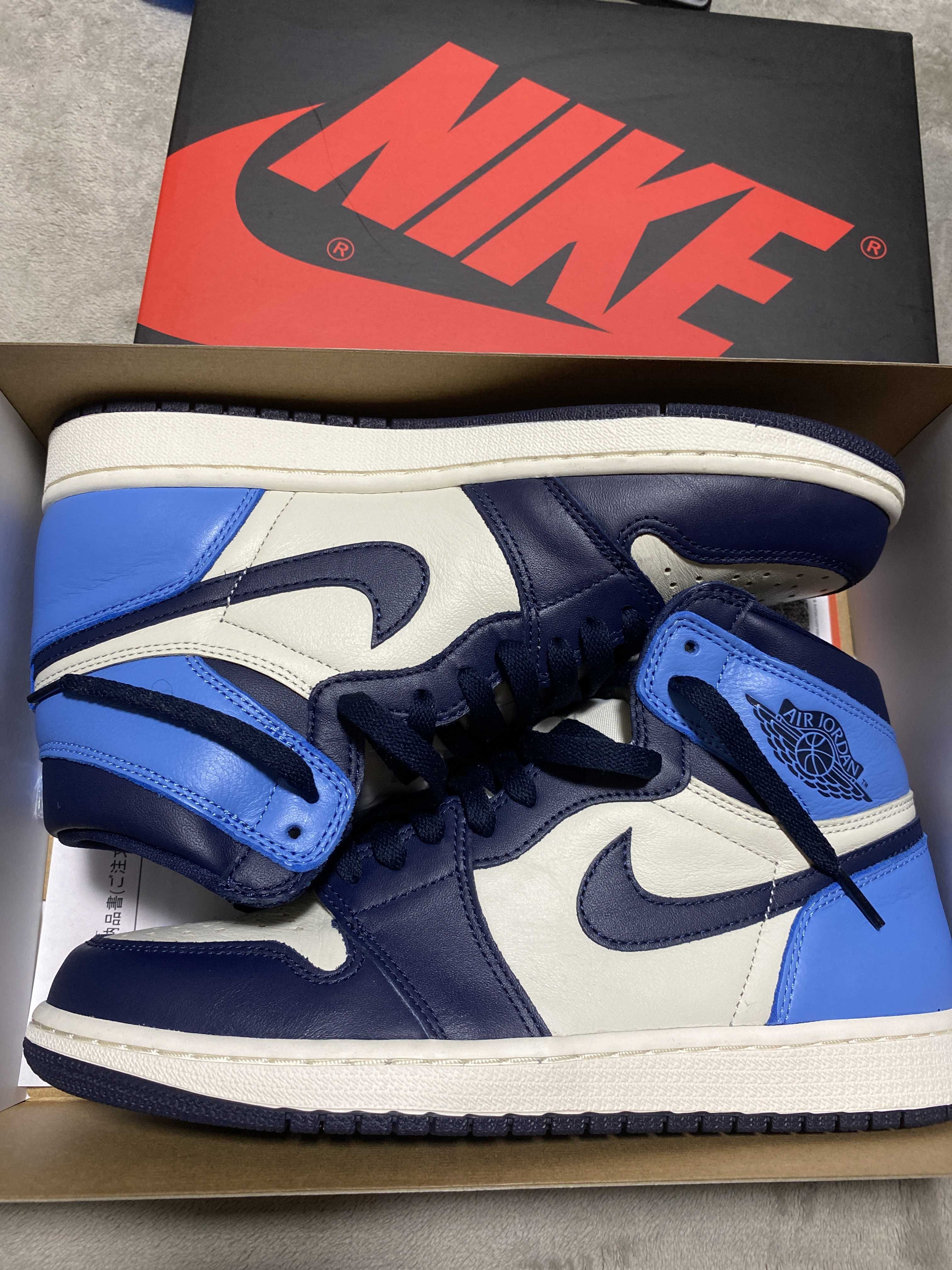 Nike Air Jordan 1 Retro High OG "Obsidian/University Blue"