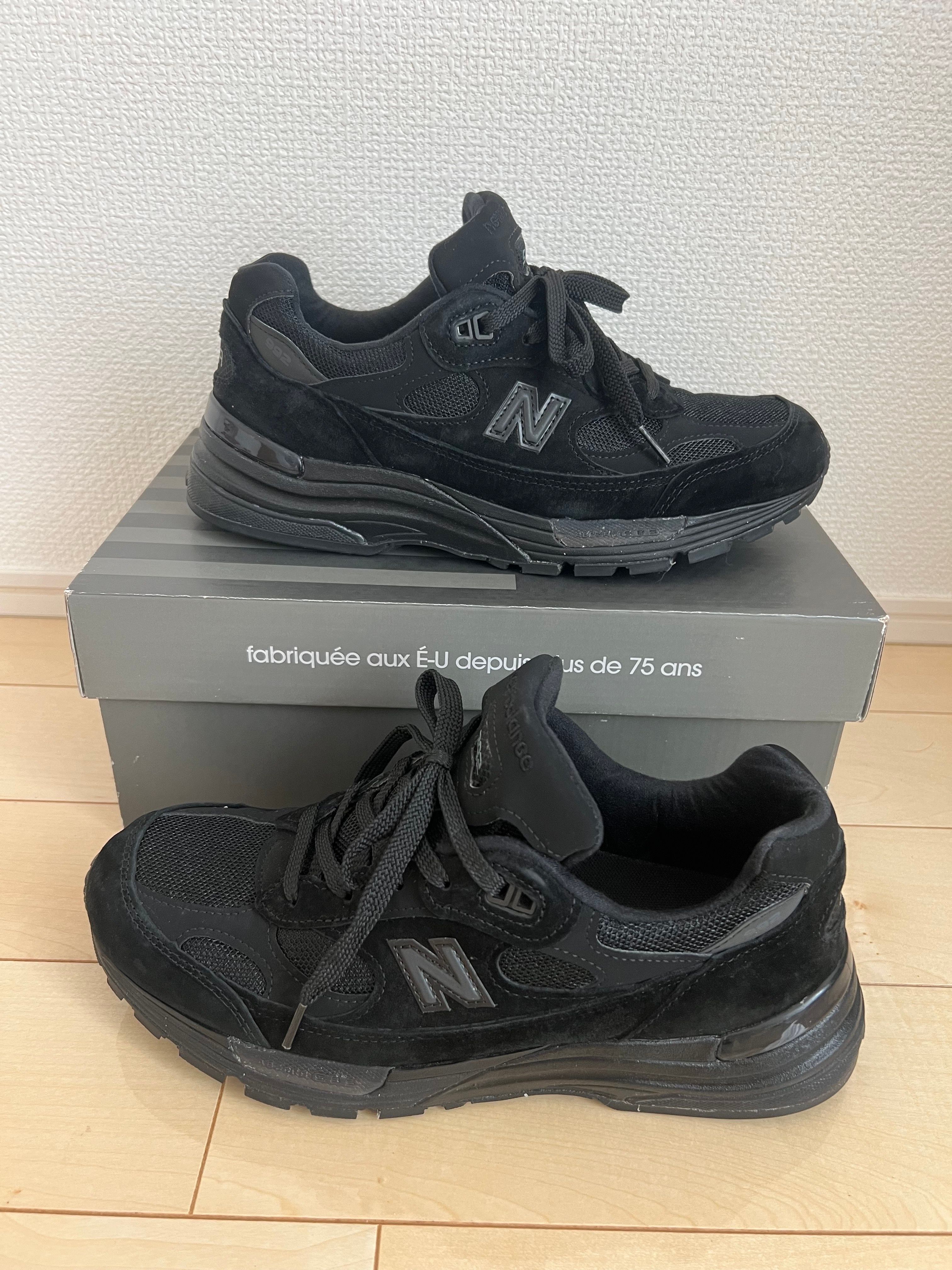 New Balance 992 "Triple Black"