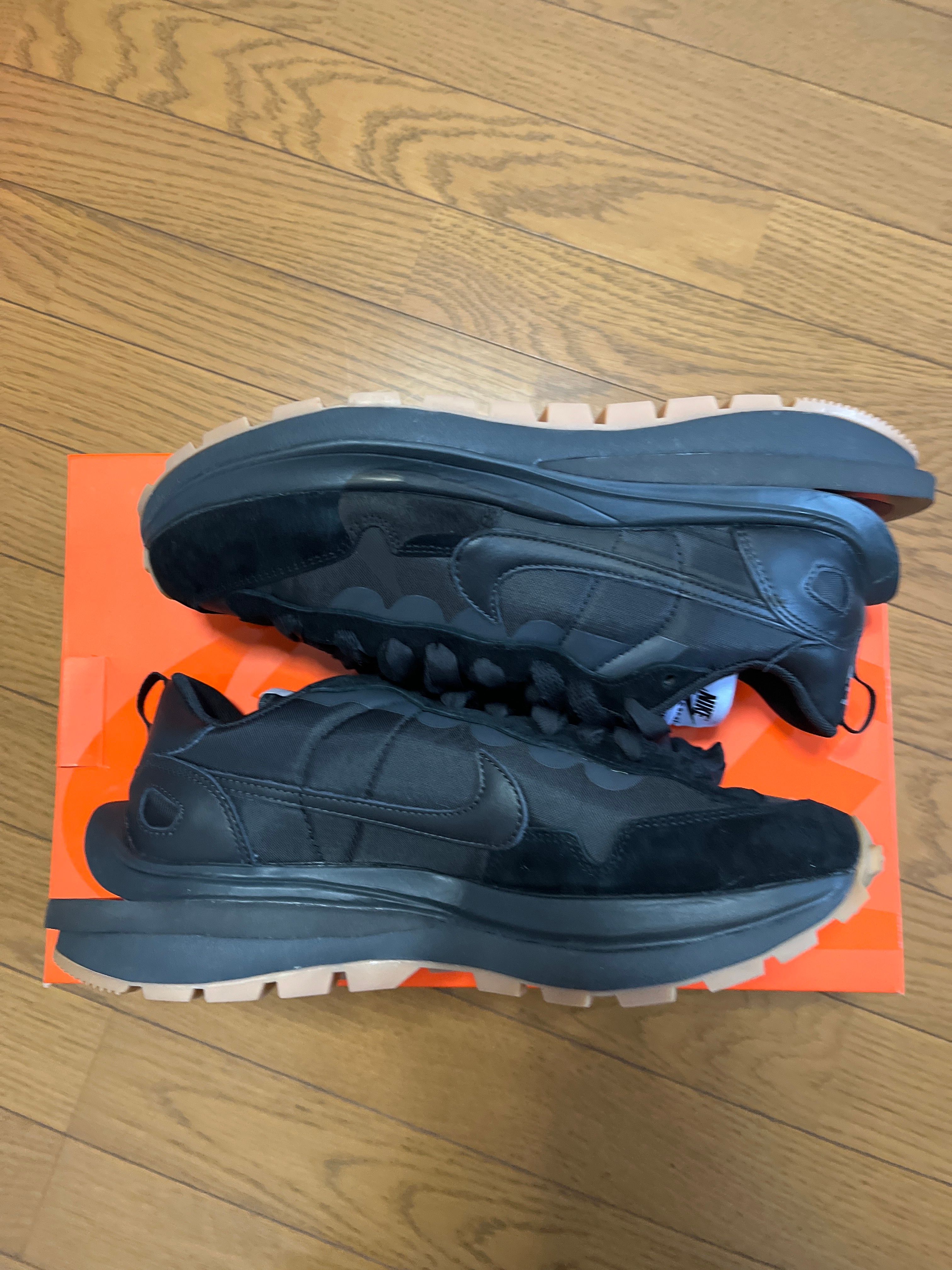 sacai × Nike VaporWaffle "Black Gum"