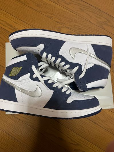 Nike Air Jordan 1 High OG CO.JP "White/Midnight Navy" (2020)(ブリーフケースなし)