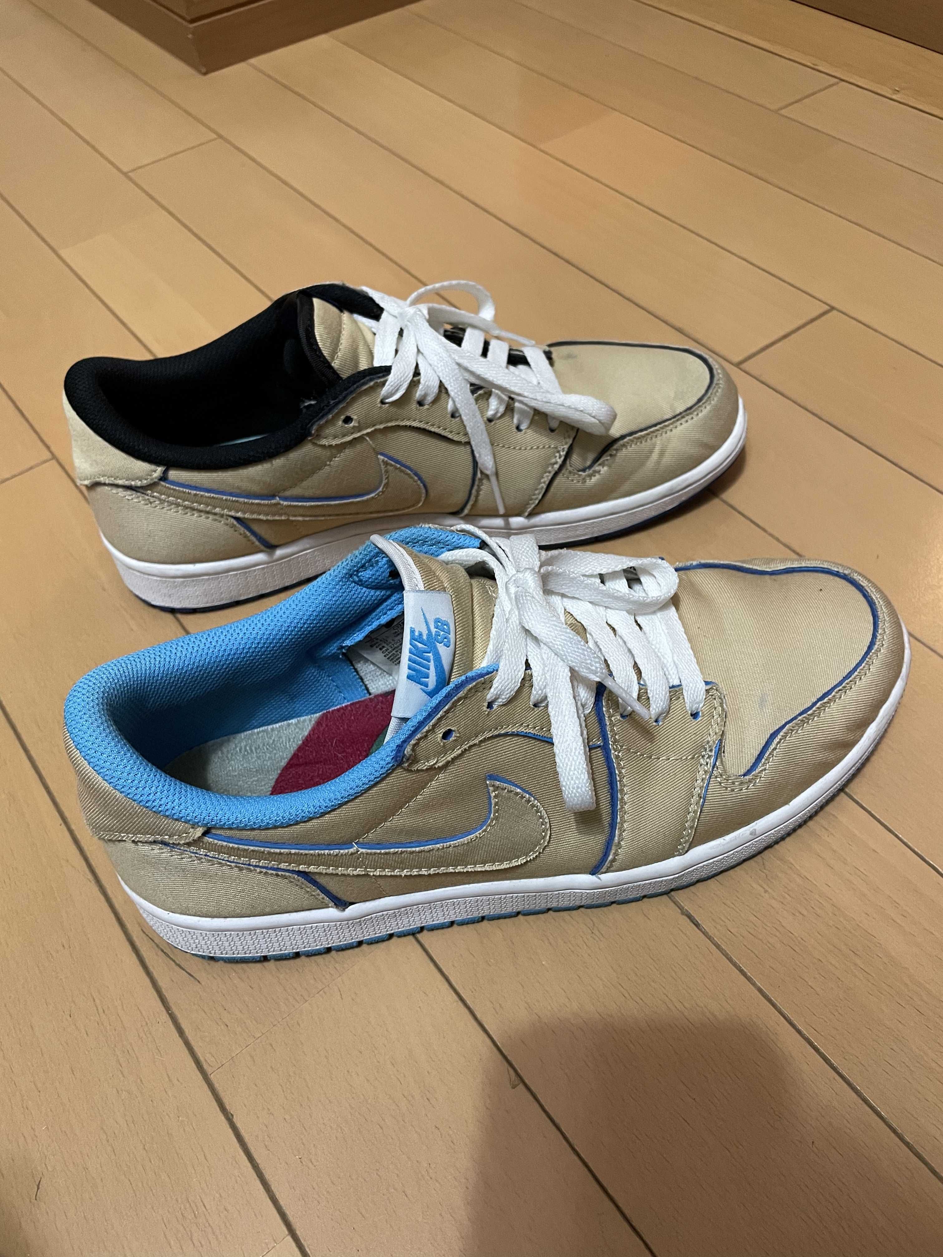 Nike SB Air Jordan 1 Low "Desert Ore/Royal Blue"