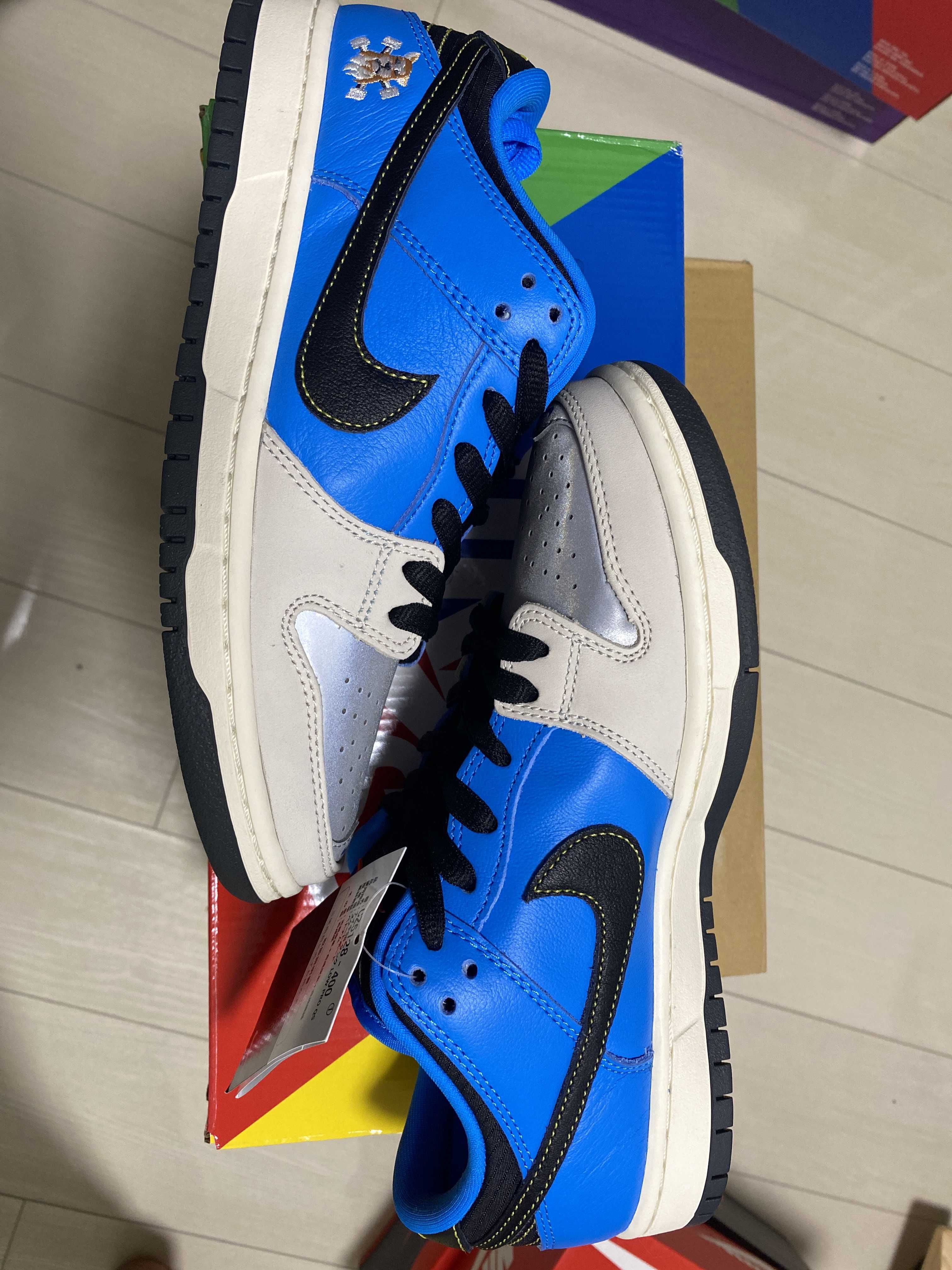 インスタントスケートボード × ナイキ SB ダンク ロー 25.5cmの中古  