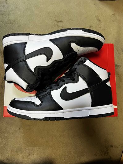 Nike Women's Dunk High "Black and White"