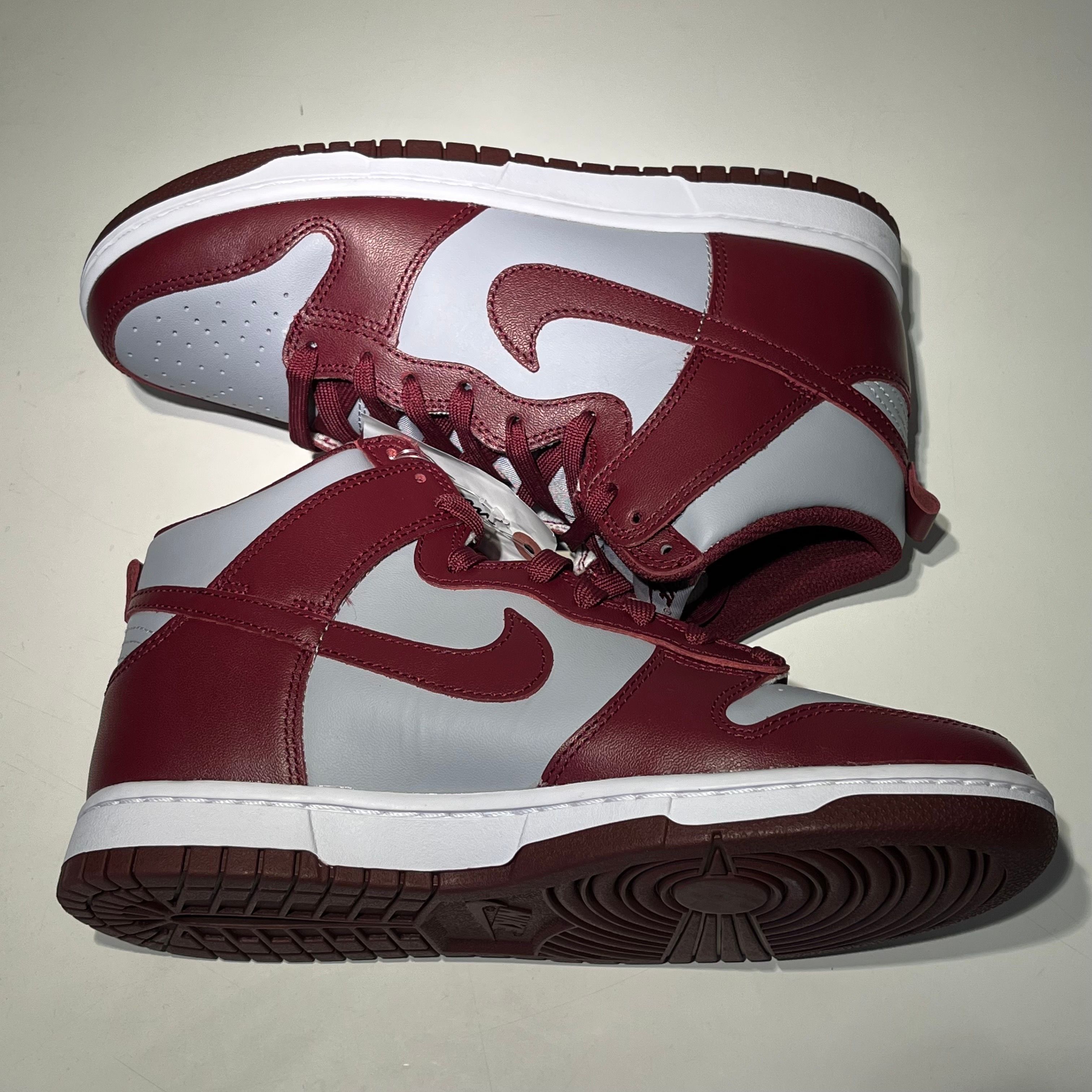 Nike Dunk High "Dark Beetroot and Wolf Grey"