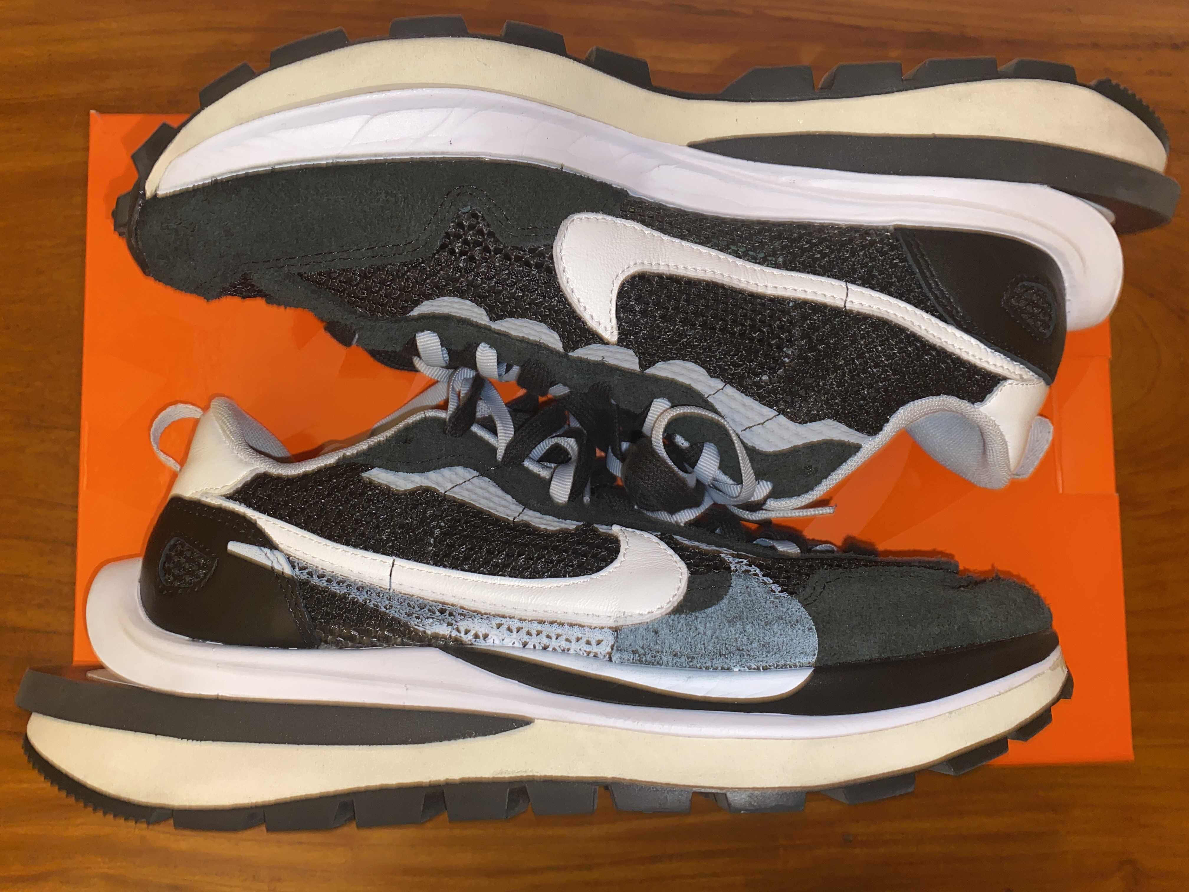 sacai × Nike Vapor Waffle "Black and White"