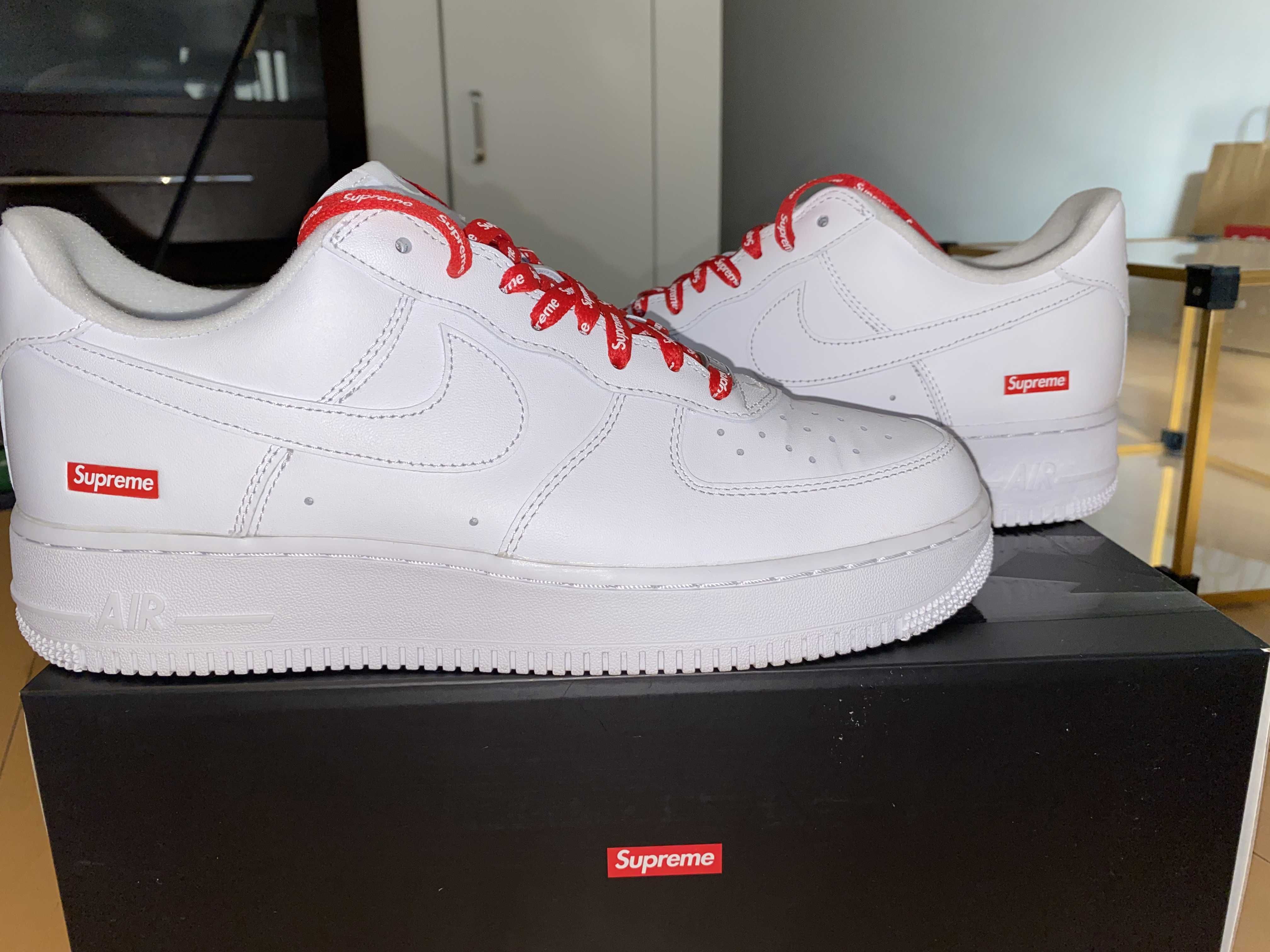 Supreme × Nike Air Force 1 Low "White"