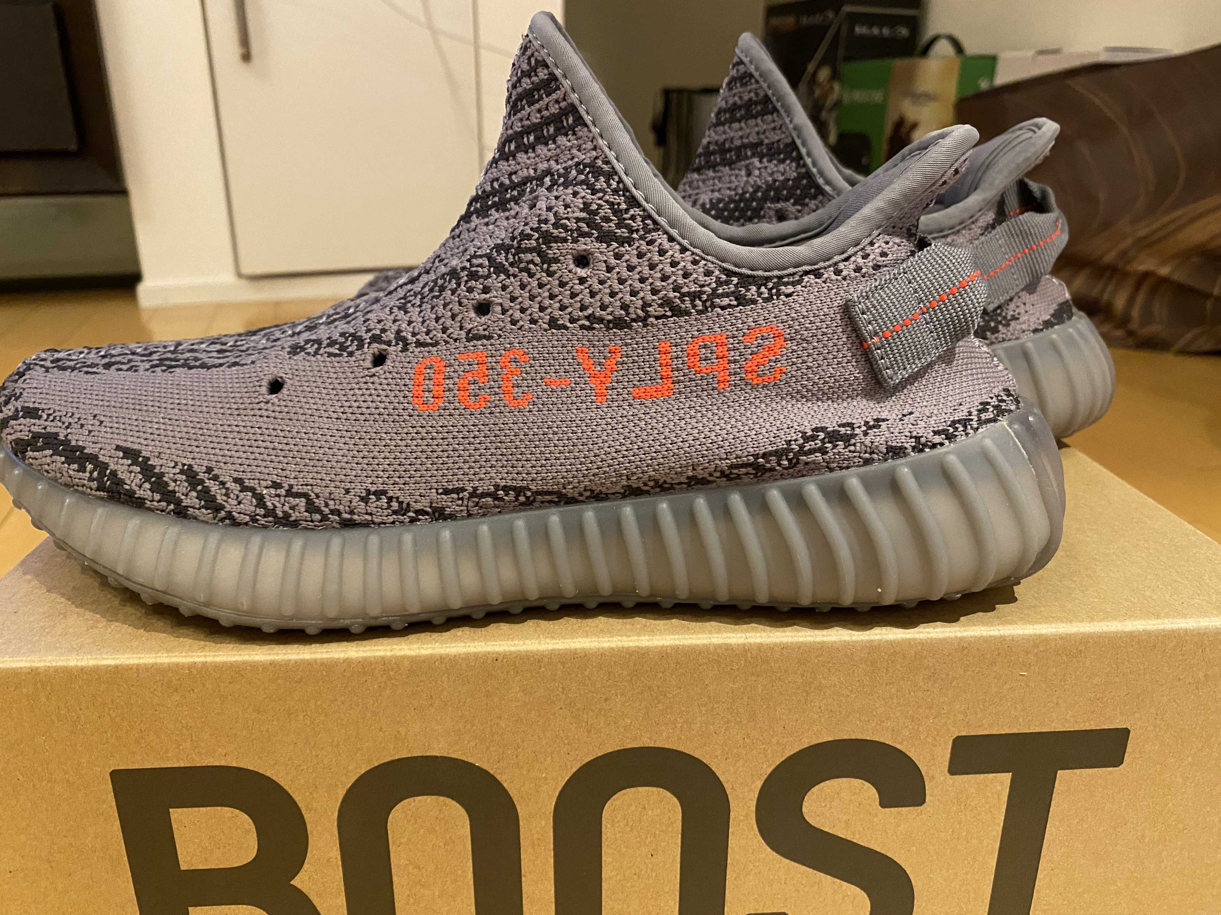 adidas Yeezy Boost 350 V2 "Grey/Bold Orange/DGH Solid Grey"
