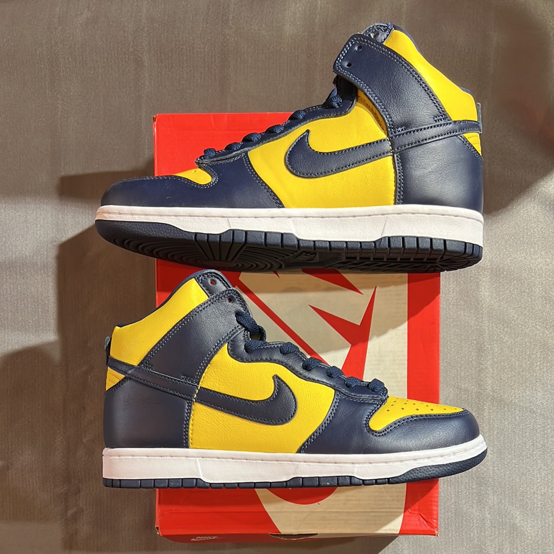 Nike Dunk High "Michigan"