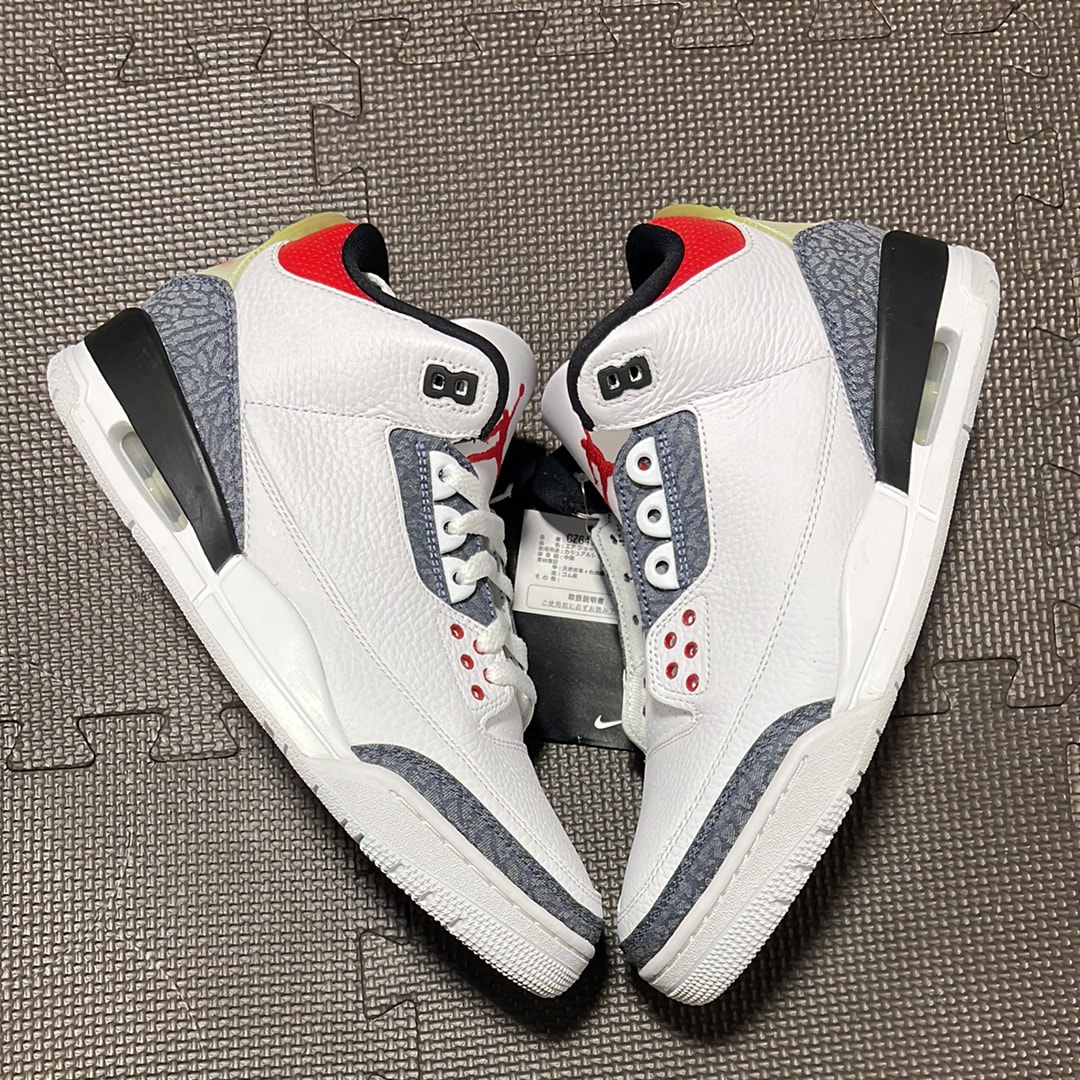 Nike Air Jordan 3 Retro SE-T CO JP "Fire Red Denim"