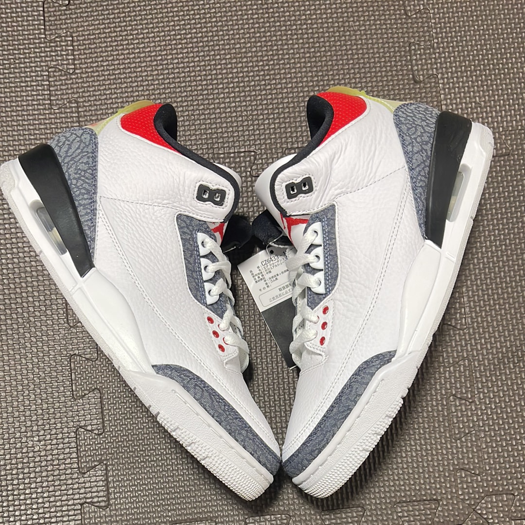 Nike Air Jordan 3 Retro SE-T CO JP "Fire Red Denim"