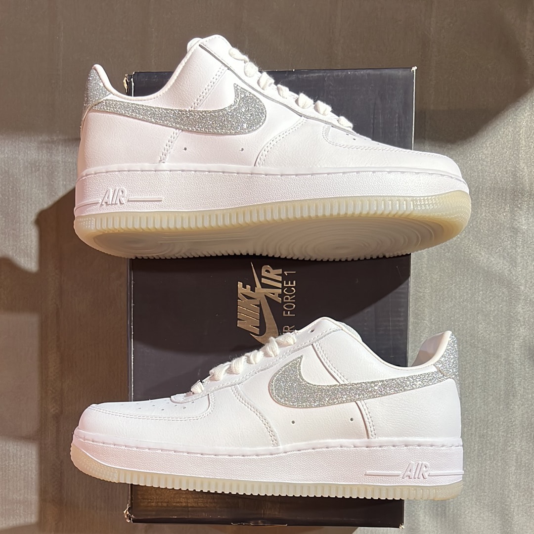 Nike Women's Air Force 1 '07 LX "White/Cool Grey/Multi Color"