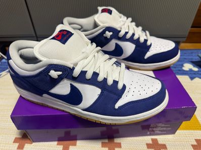 Nike SB Dunk Low "Los Angeles Dodgers/Deep Royal Blue"