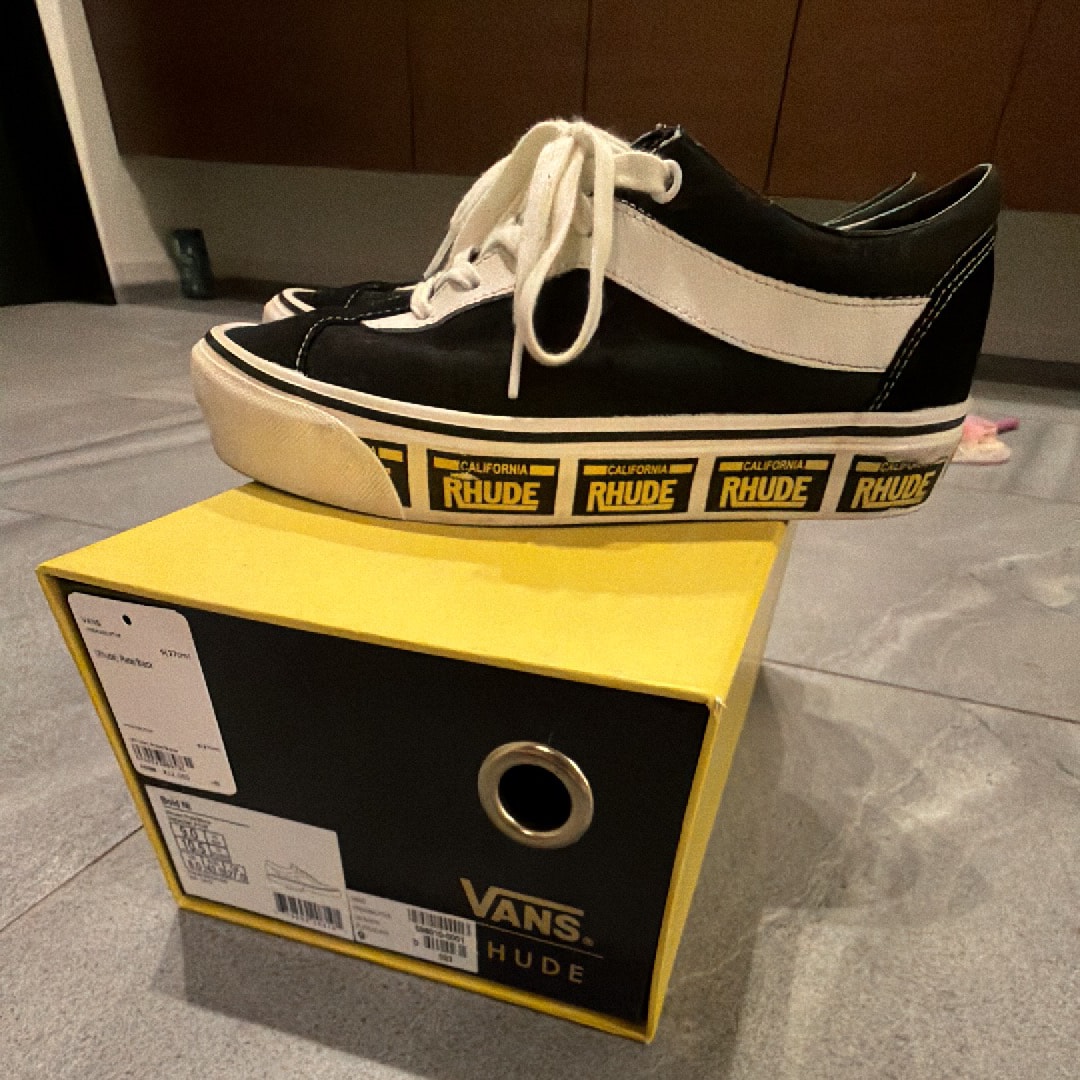 Rhude × Vans Bold Ni "Black"