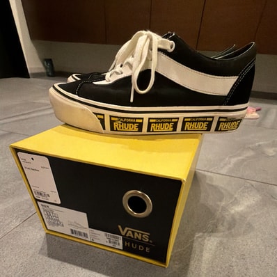 Rhude × Vans Bold Ni "Black"