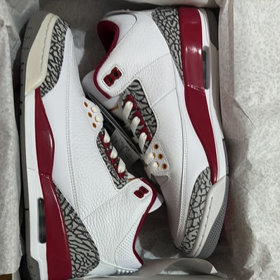 Nike Air Jordan 3 "Cardinal Red"