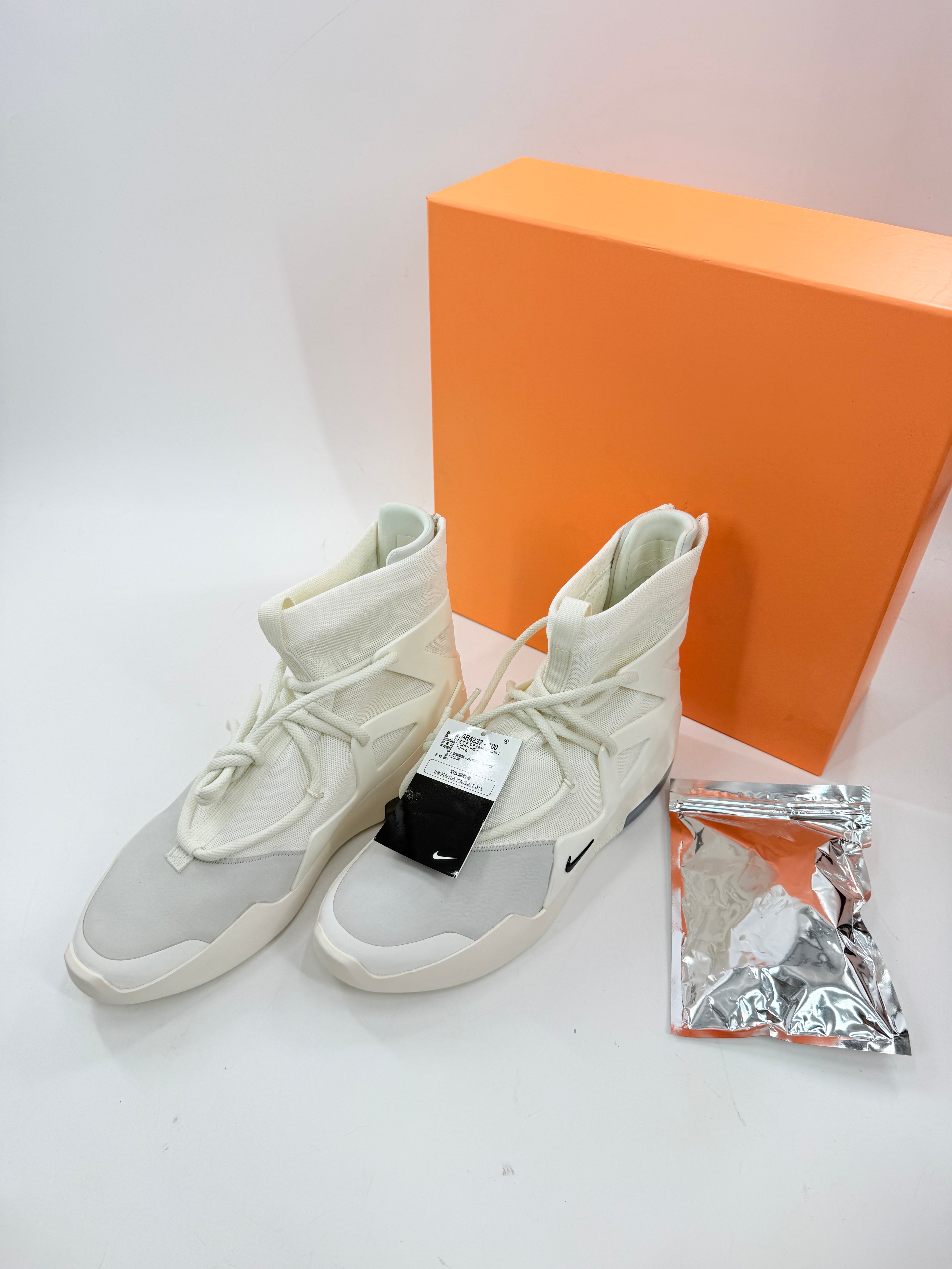 Fear Of God × Nike Air 1 "Sail Black"