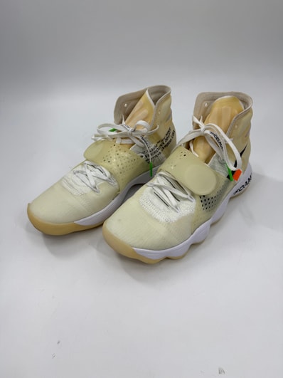 Off-White × Nike React Hyperdunk 2017 Flyknit "The 10/White"